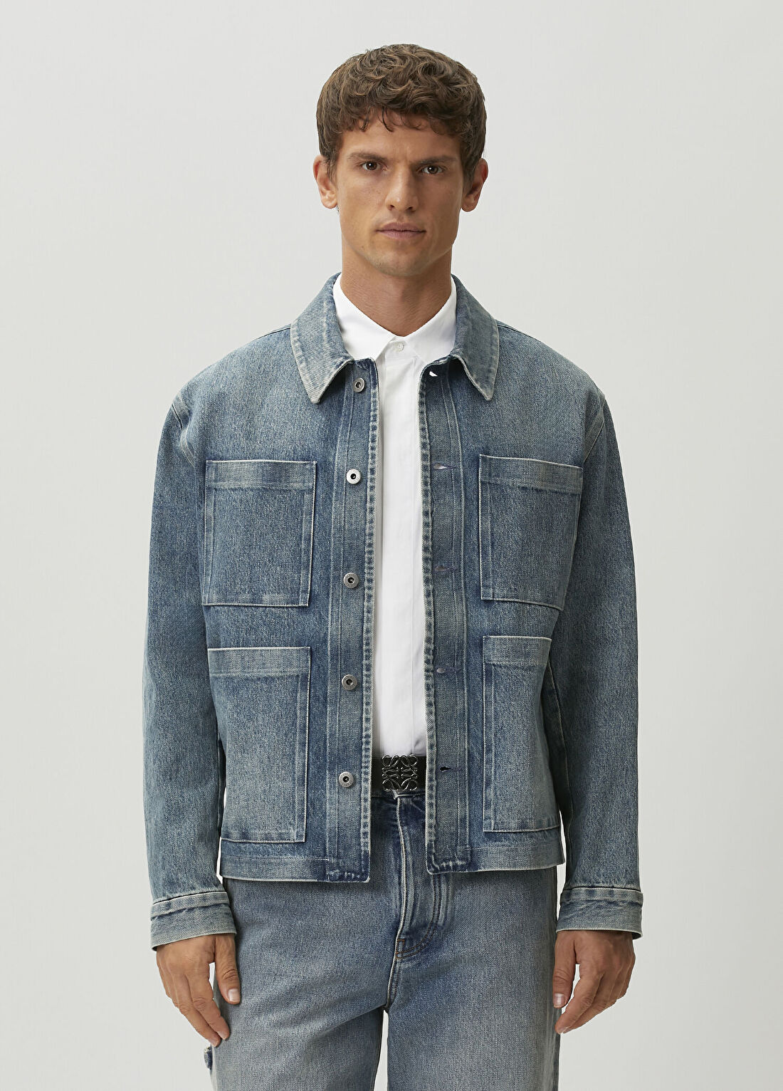 Loewe Mavi Denim Ceket