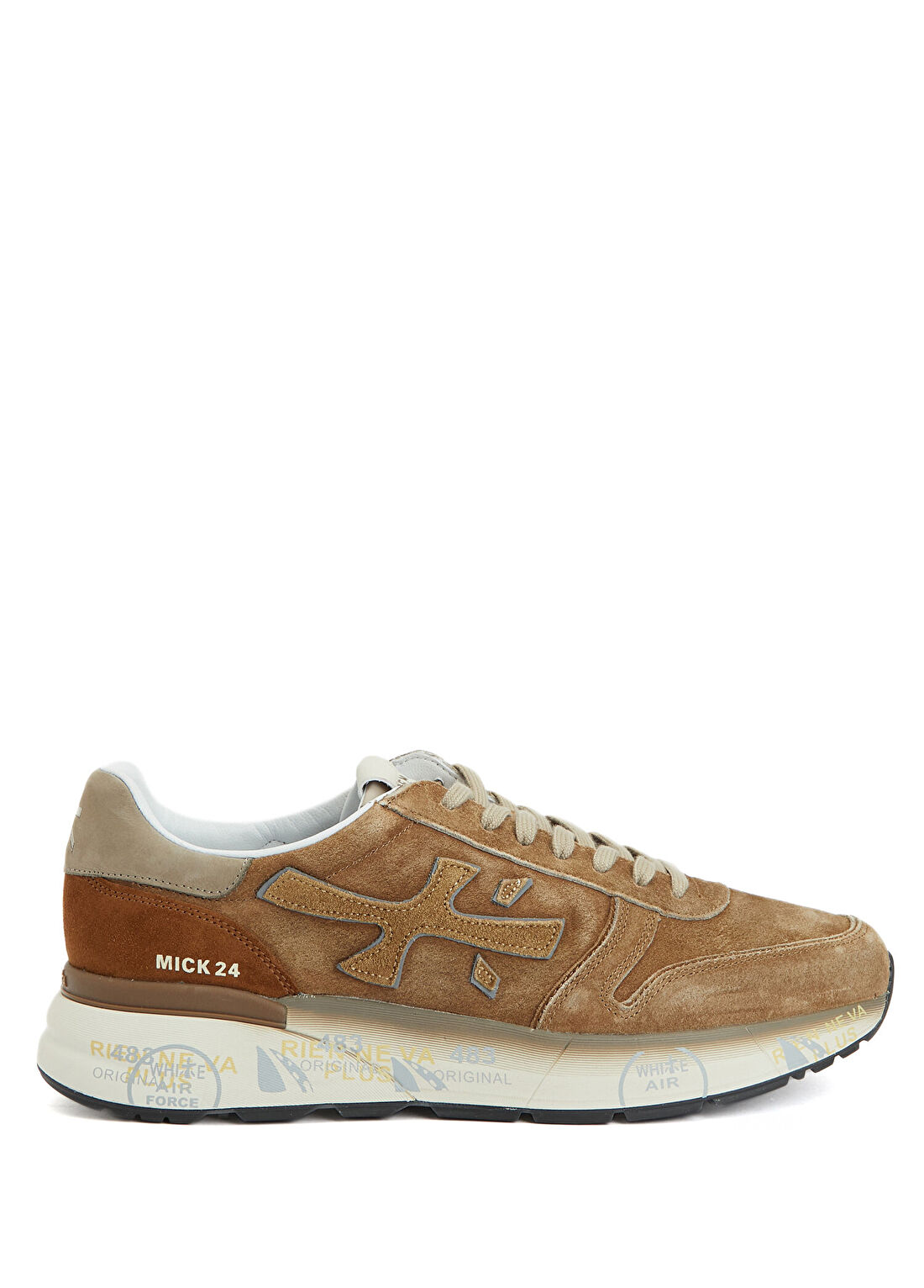 Premiata Mick Bej Erkek Süet Sneaker