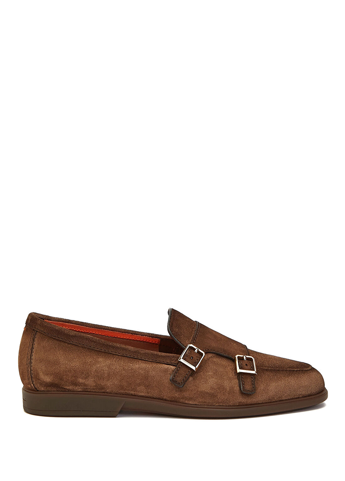Santoni Malibu Taba Erkek Süet Loafer