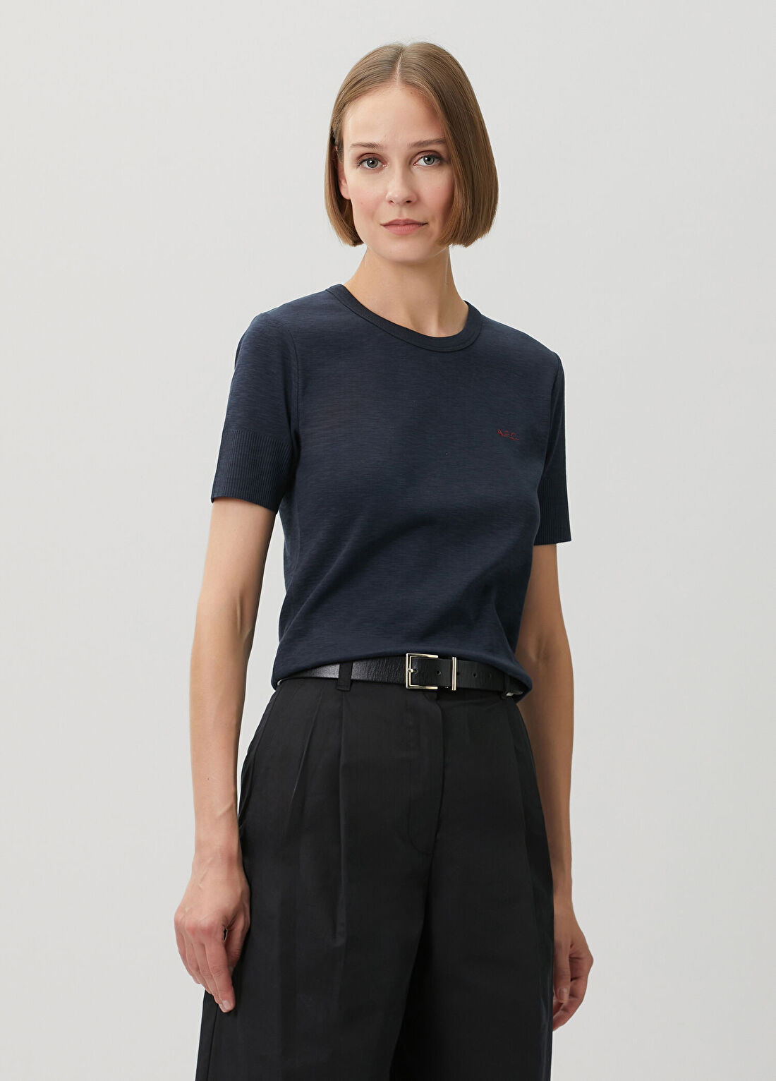 A.P.C. Koyu Lacivert T-shirt