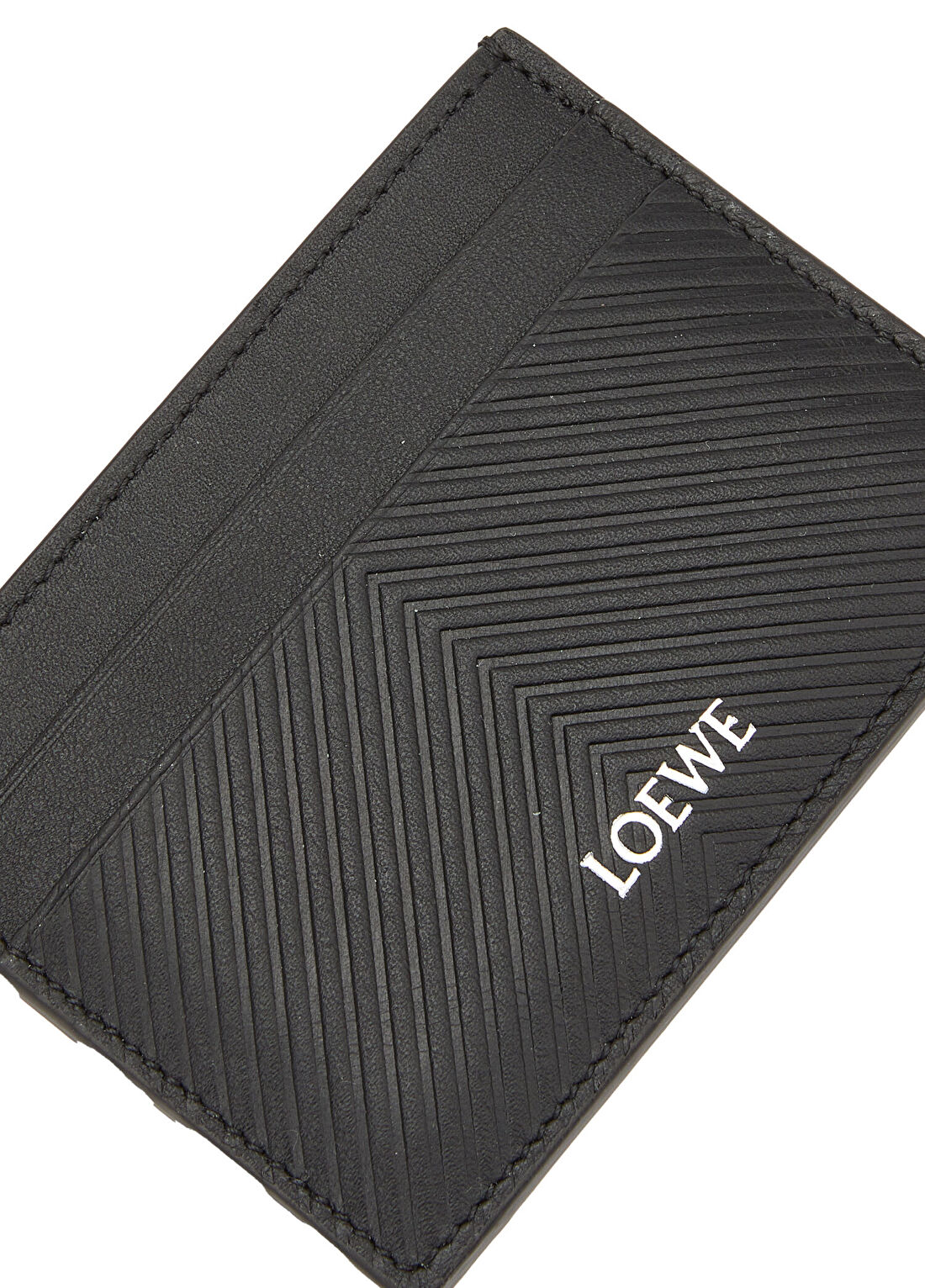Loewe Graphic Siyah Erkek Deri Kartlık görsel 3