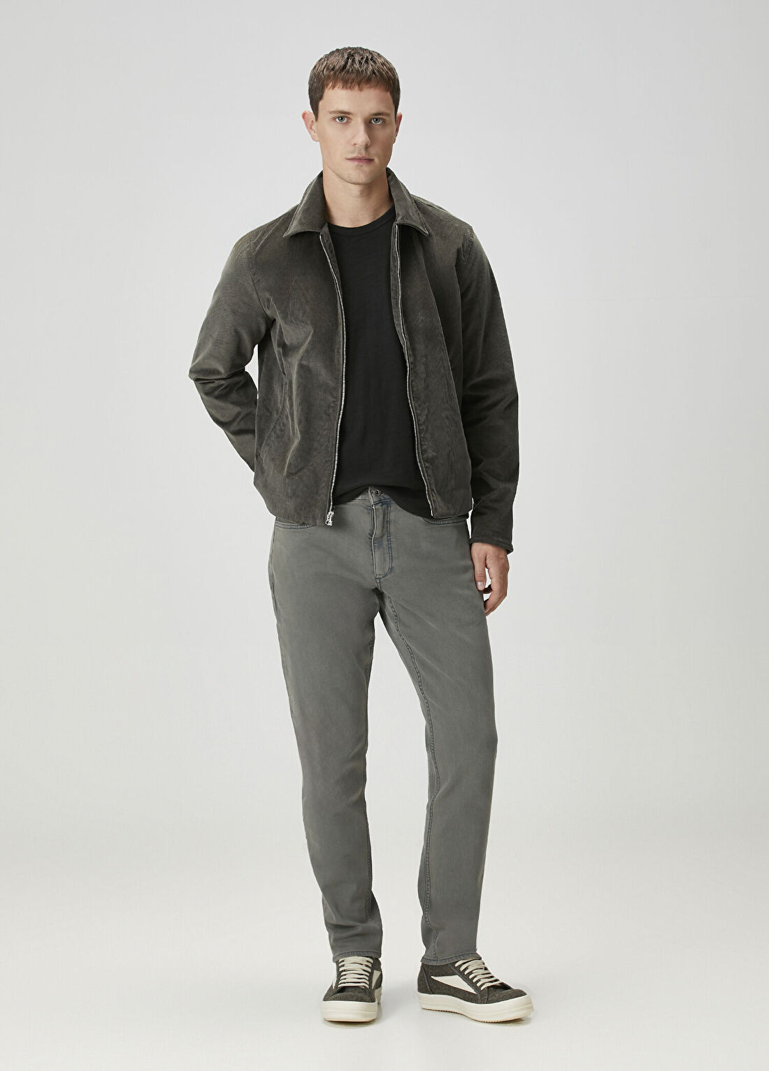Rag&Bone Siyah Logo Baskılı T-shirt görsel 2