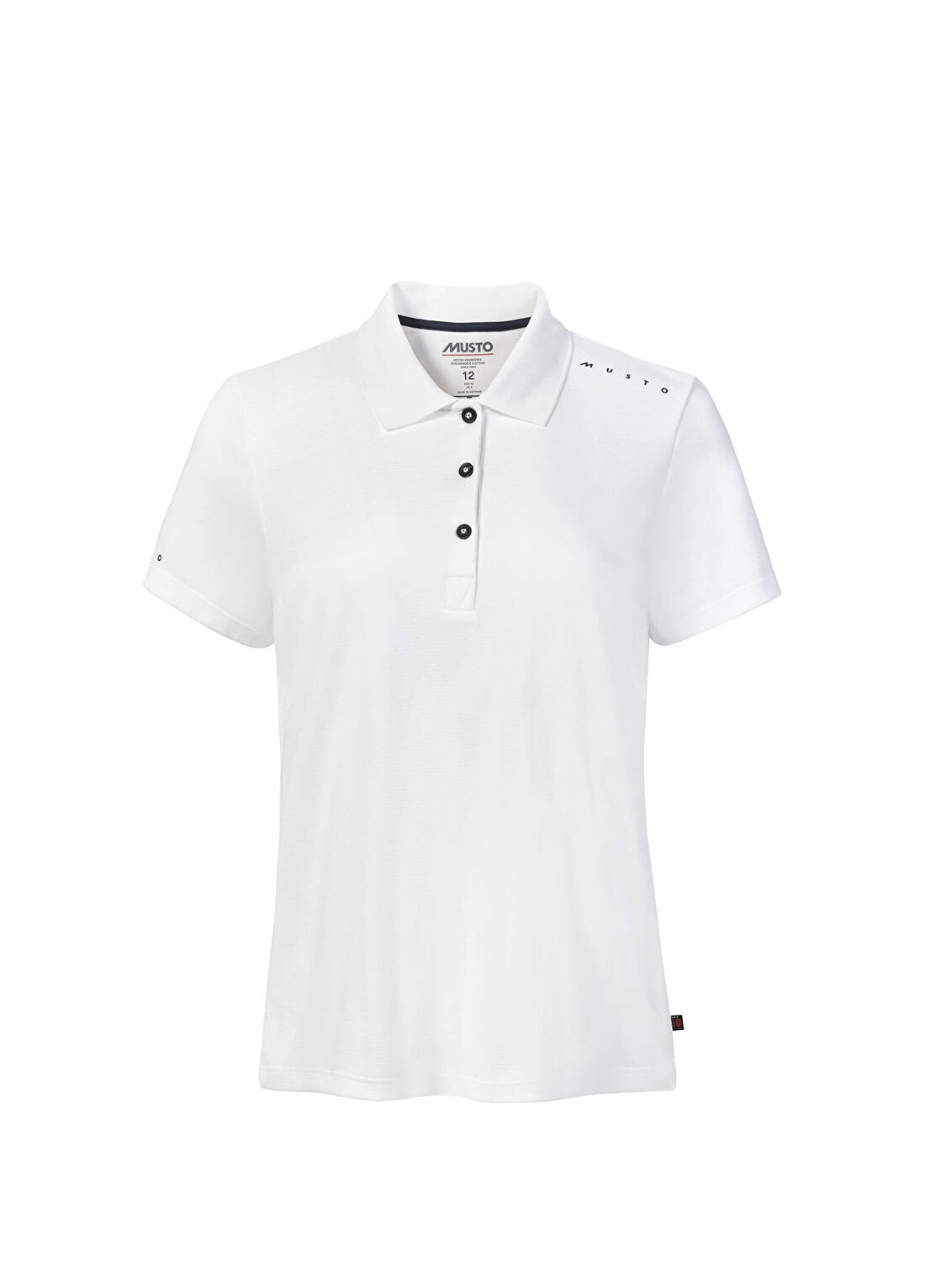 Musto W Evo Crew Sunblock Ss Polo Yaka Kısa Kollu Kadın T-Shirt