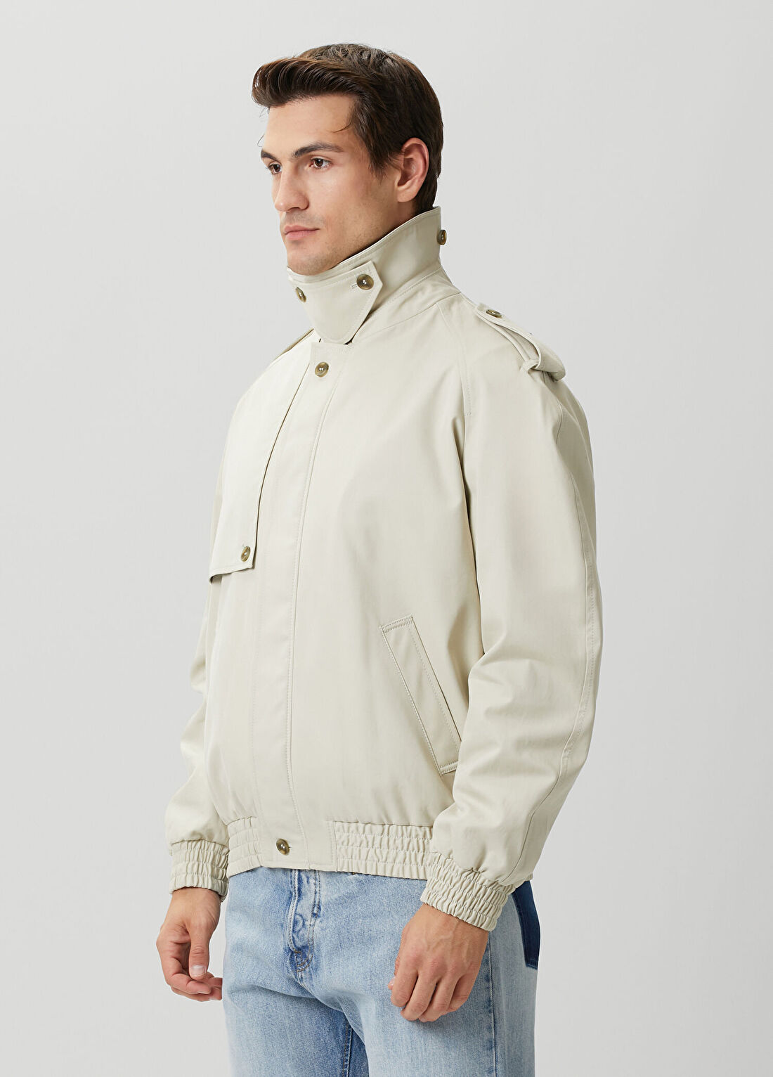 MM6 Maison Margiela Ekru Mont görsel 3