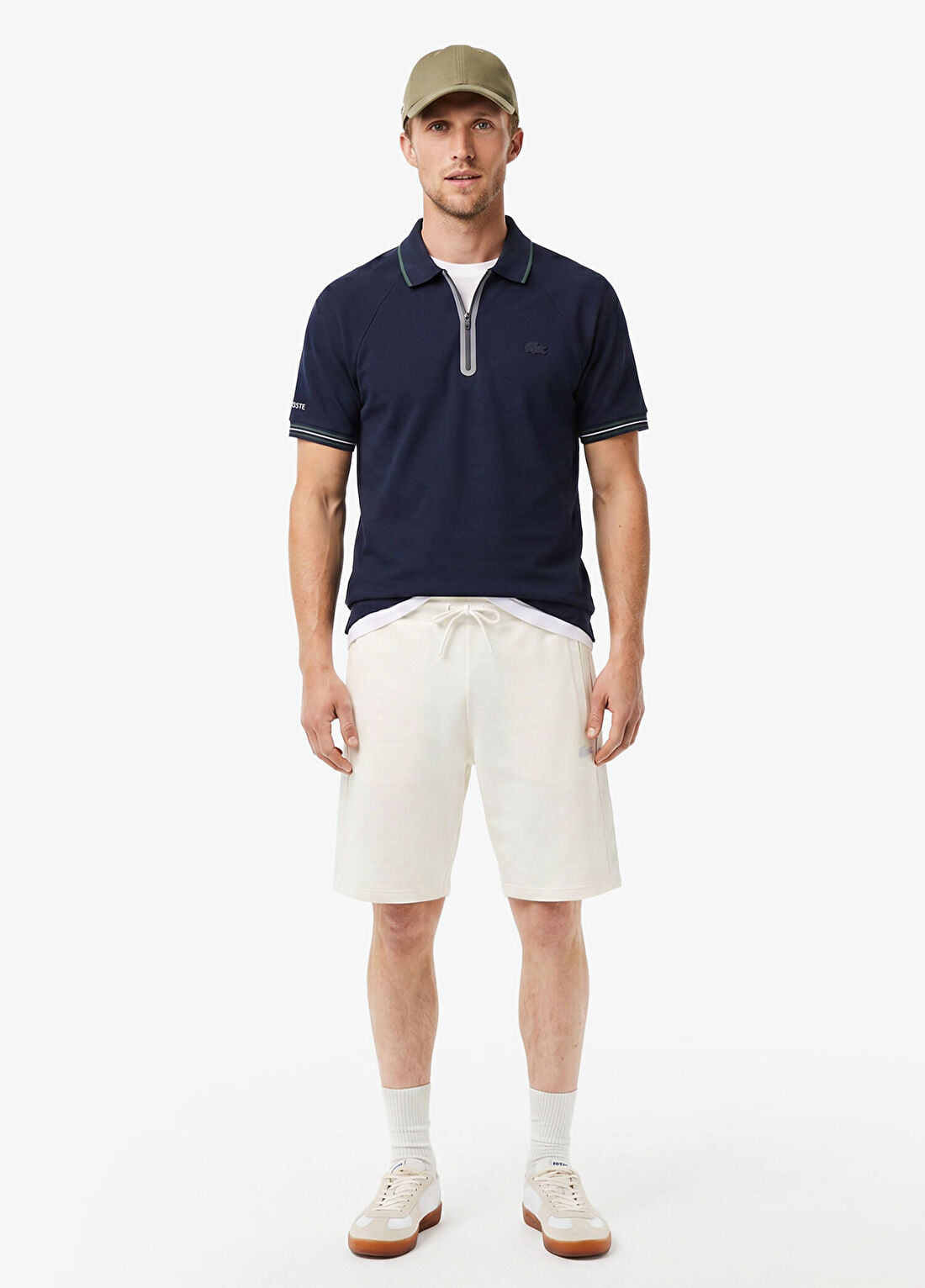 Lacoste Lacivert Polo Yaka Regular Fit Kısa Kollu Erkek T-shirt görsel 4