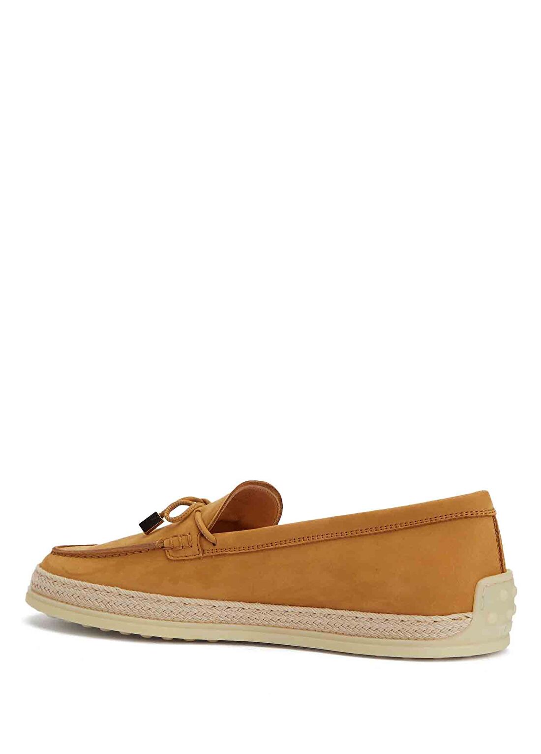 Tod's Camel Kadın Nubuk Loafer görsel 3