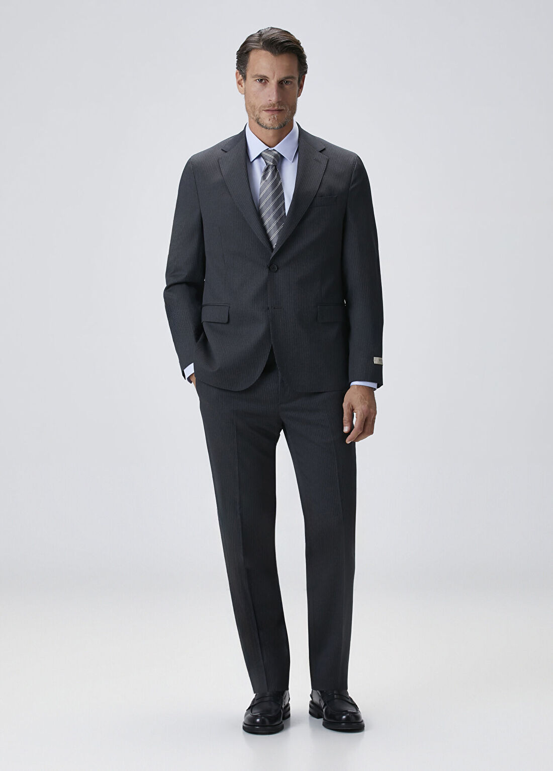 Beymen Collection Custom Fit Mavi Gömlek görsel 4