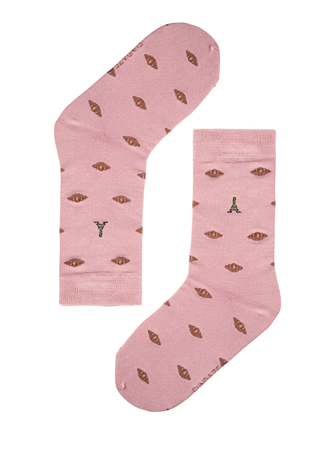 Fundaze Paris Desenli Bambu Unisex Çorap