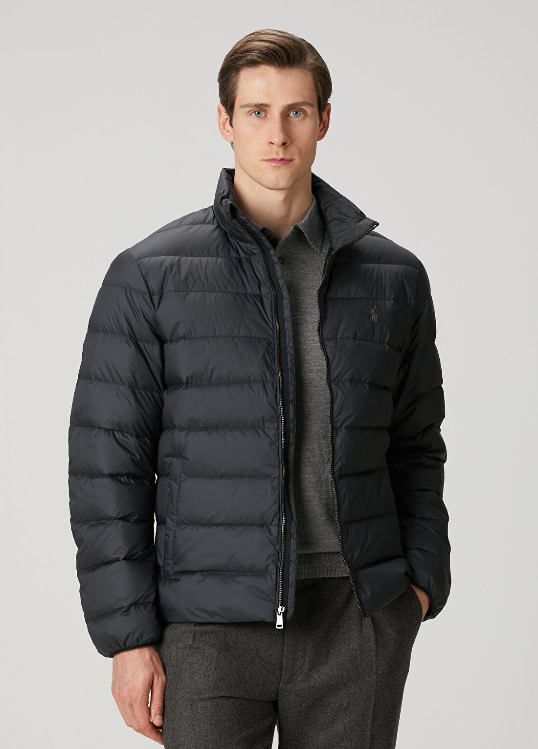 Polo Ralph Lauren Siyah Puff Mont