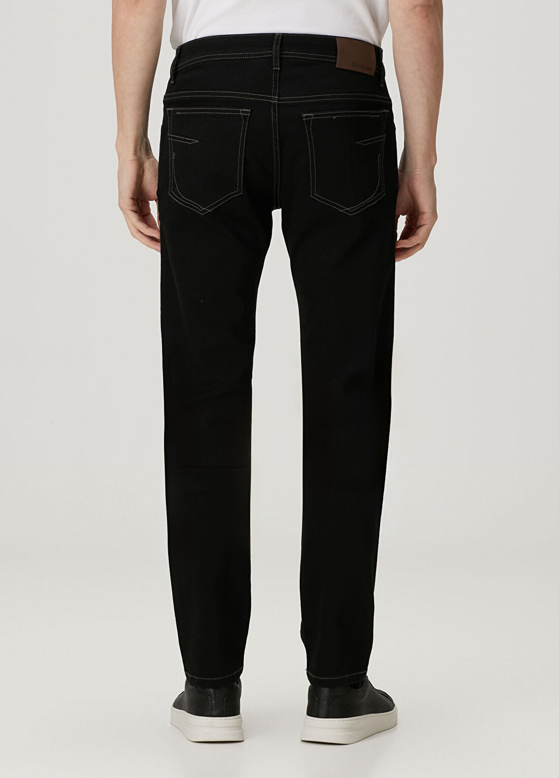 Corneliani Siyah Jean Pantolon görsel 3