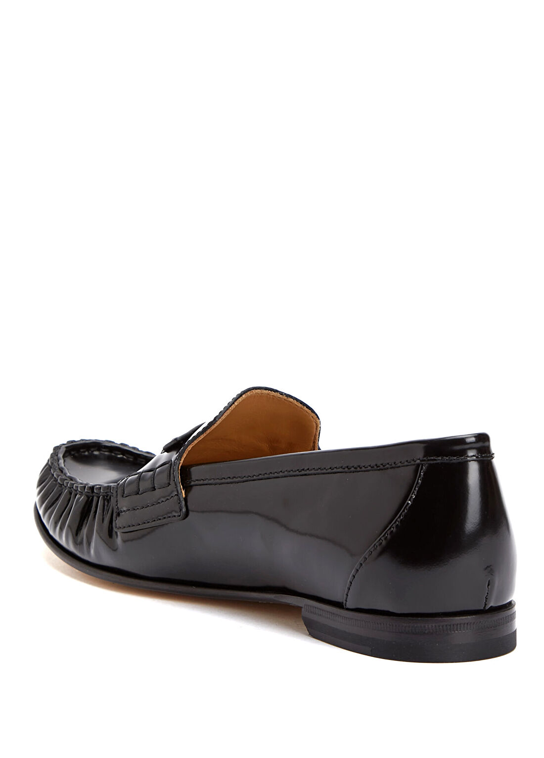 Fendi Siyah Kadın Deri Loafer görsel 3