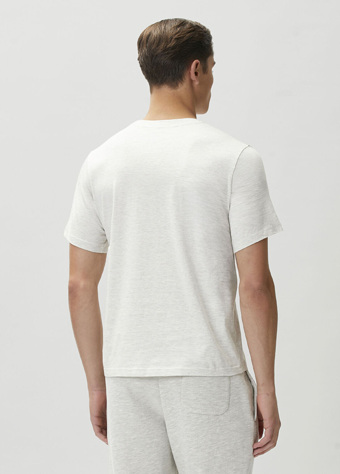 Autry Gri T-shirt görsel 4