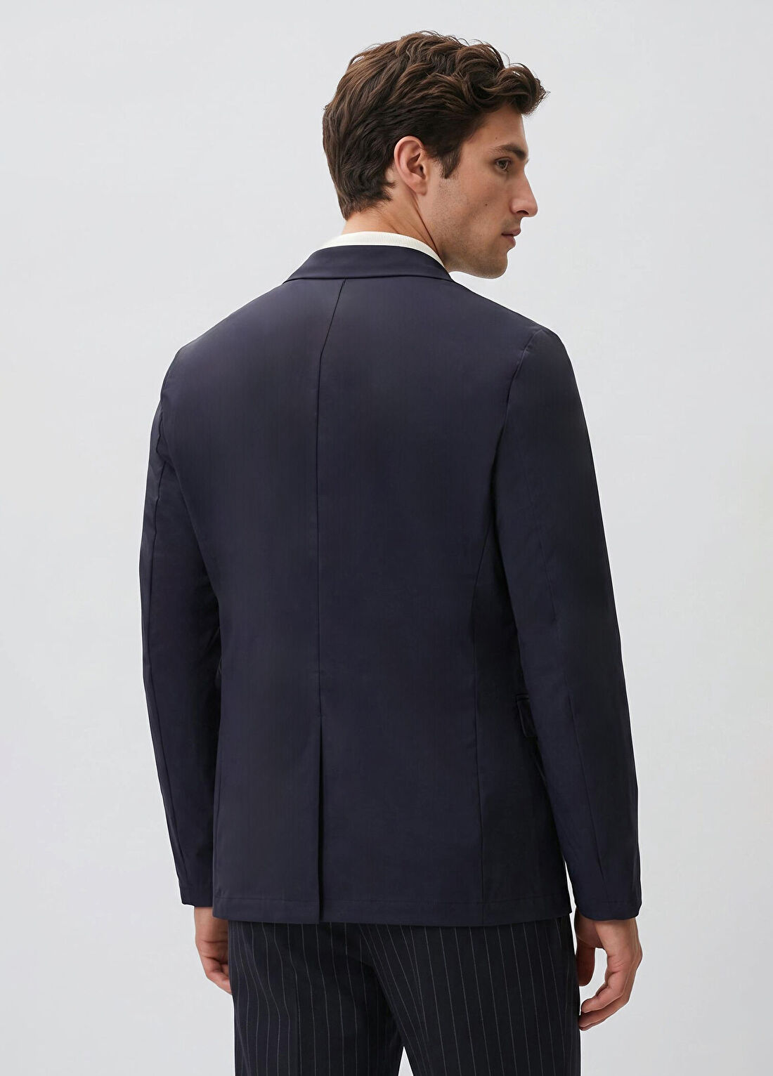 Network Lacivert Traveller Blazer Ceket görsel 4