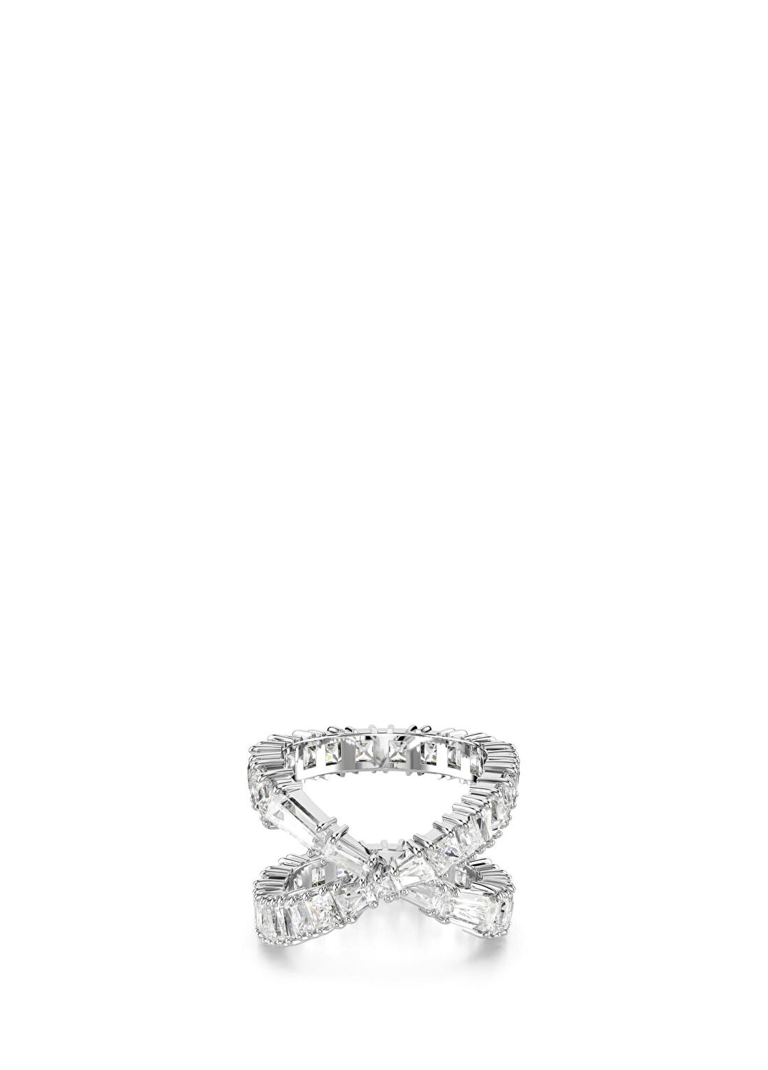 Swarovski Hyperbola: Ring White Rhs Kadın Yüzük