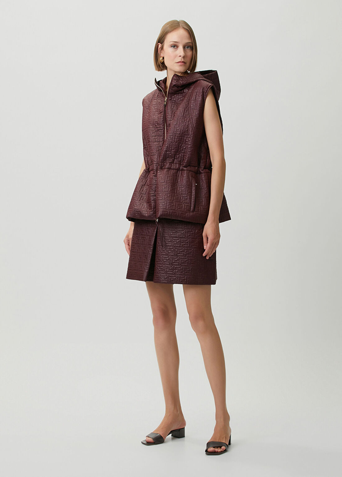 Fendi Bordo Mini Etek