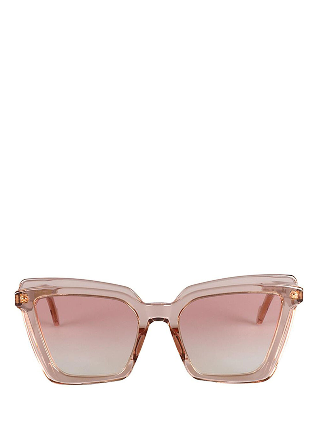 Original Vintage Sunglasses Gloss GL 01 Pink Pembe Asetat Kadın Güneş Gözlüğü görsel 2