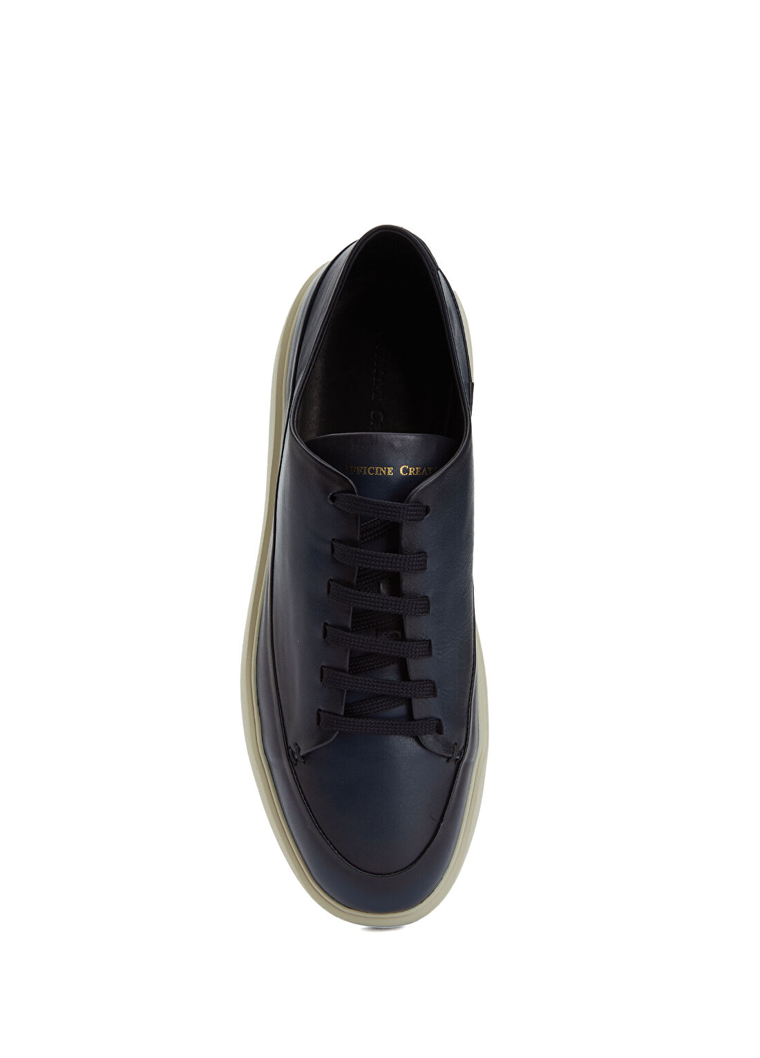 Officine Creative Lacivert Erkek Deri Sneaker görsel 4