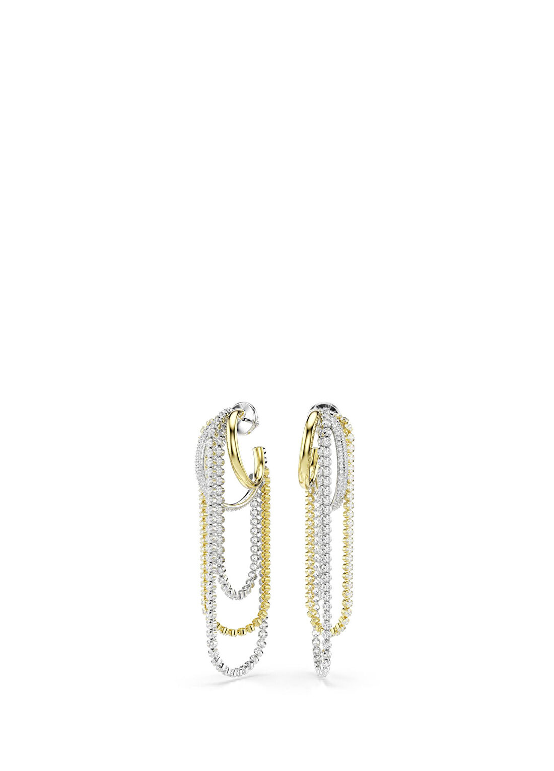 Swarovski Hyperbola Pe Mıxed Whı Mıx Kadın Küpe