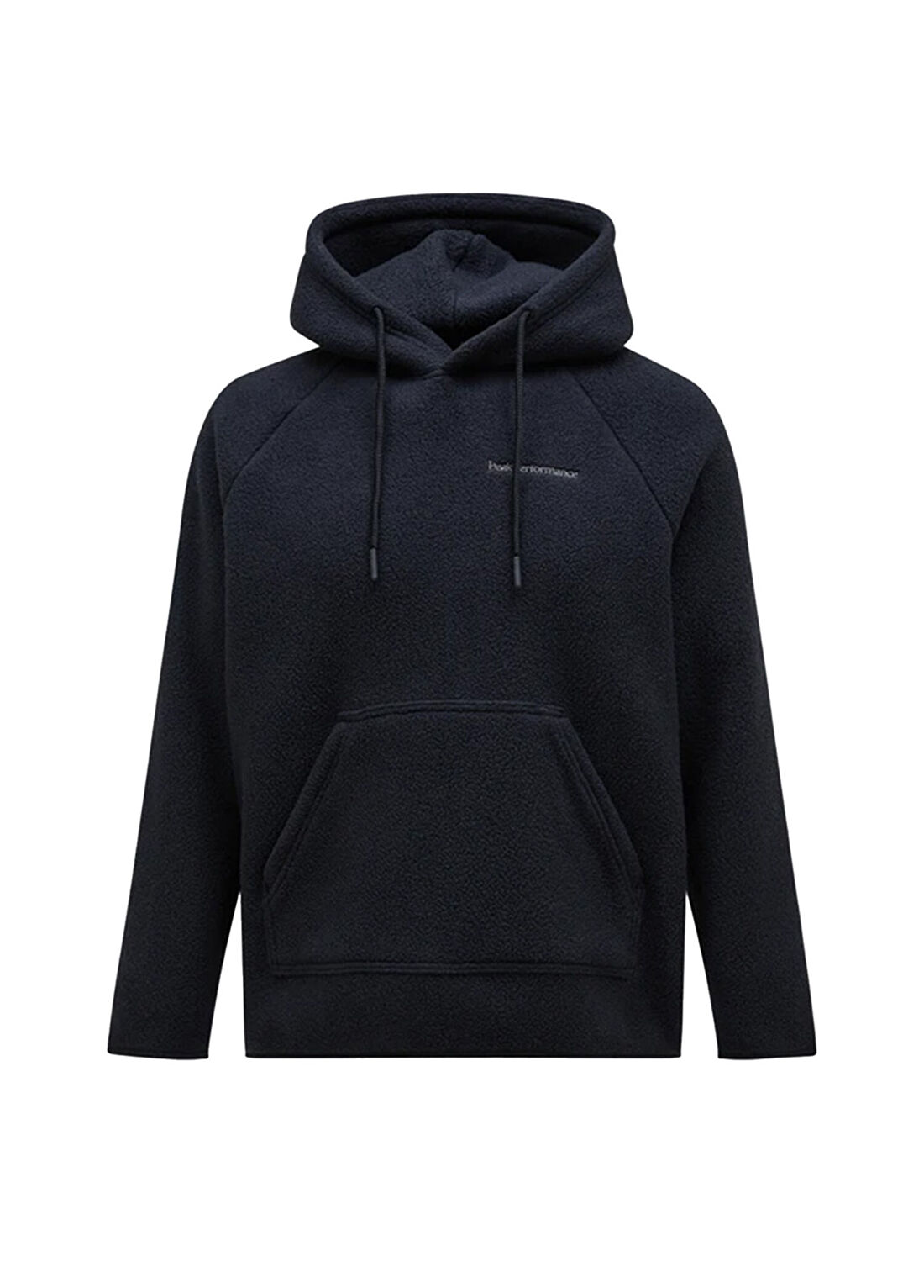 Peak Performance Fleece Hood Siyah Fleece Erkek Polar
