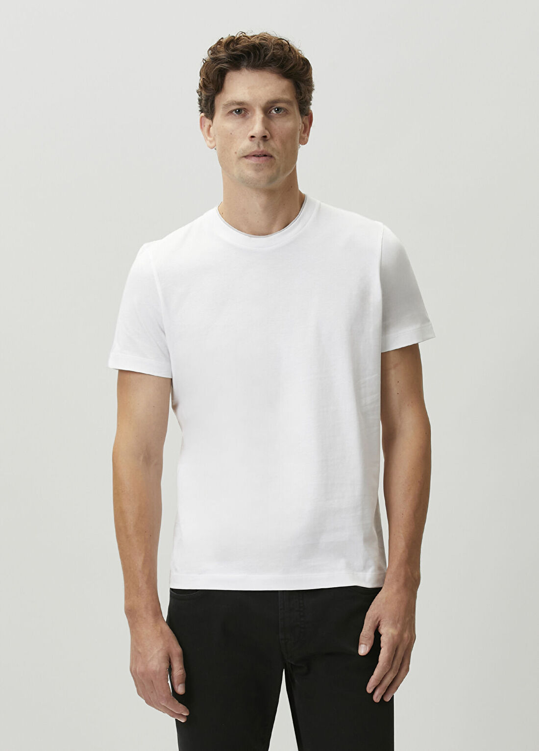 Corneliani Beyaz T-shirt görsel 3
