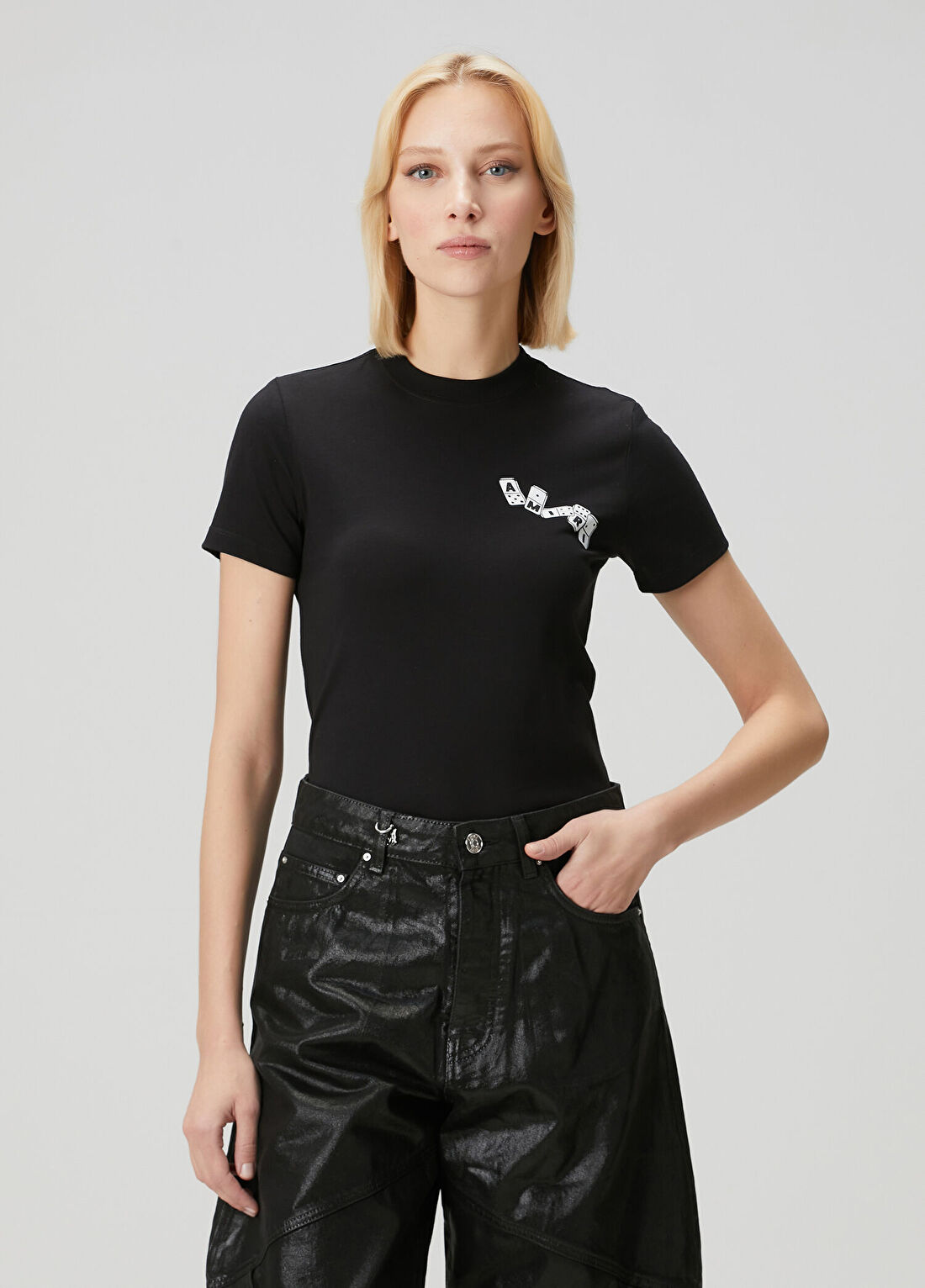 Amiri Domino Siyah T-shirt