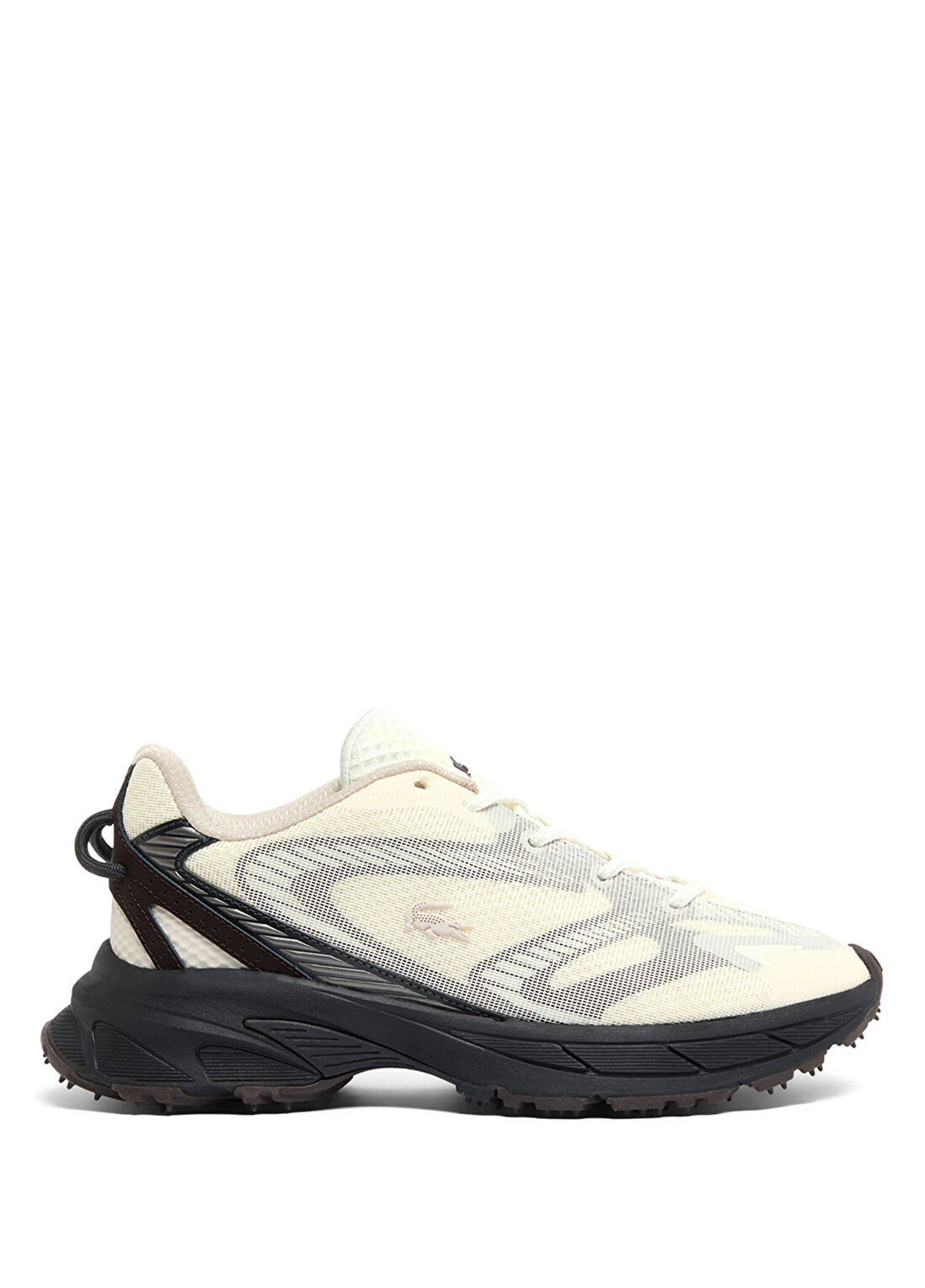 Lacoste L003 Neo Shot Krem Fileli Erkek Sneaker