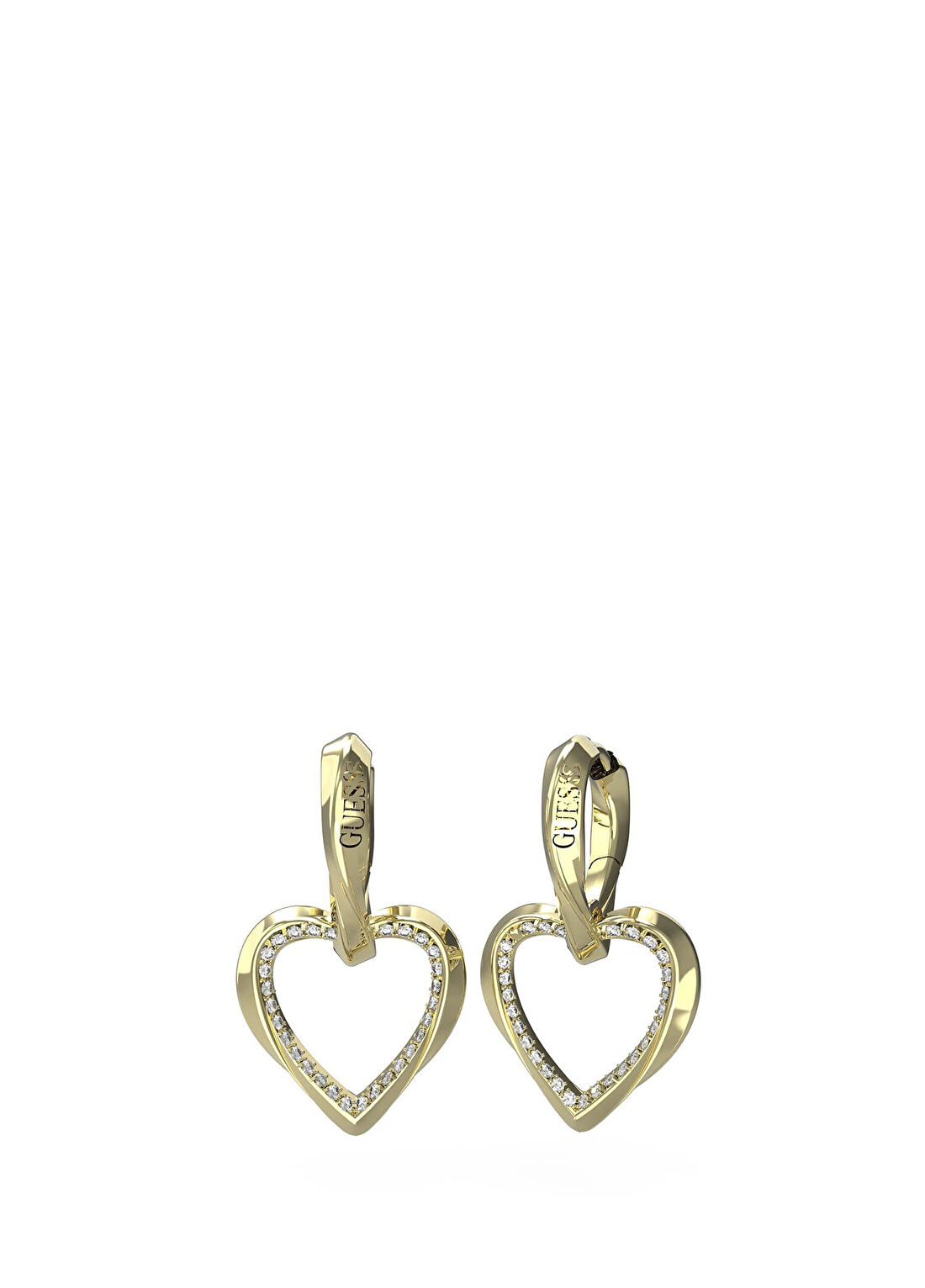 Guess JGUJUBE04617JWYGTU Taşlı Altın Rengi Çelik Kadın Küpe