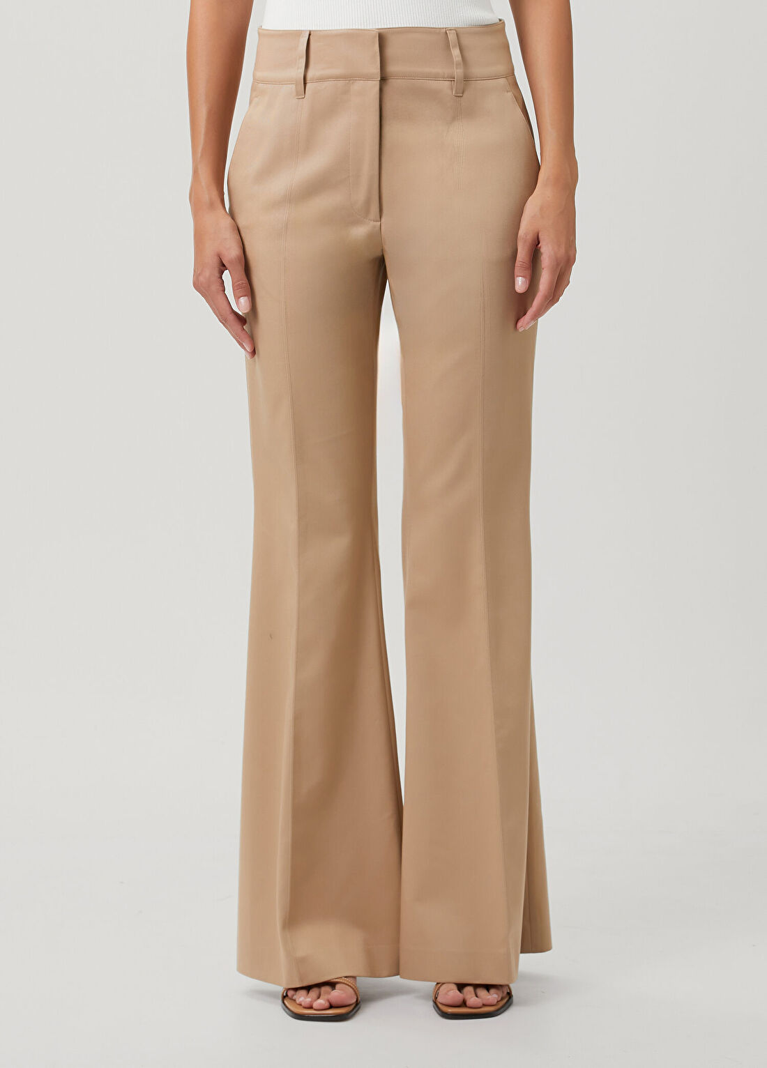 Gabriela Hearst Camel Pantolon görsel 3
