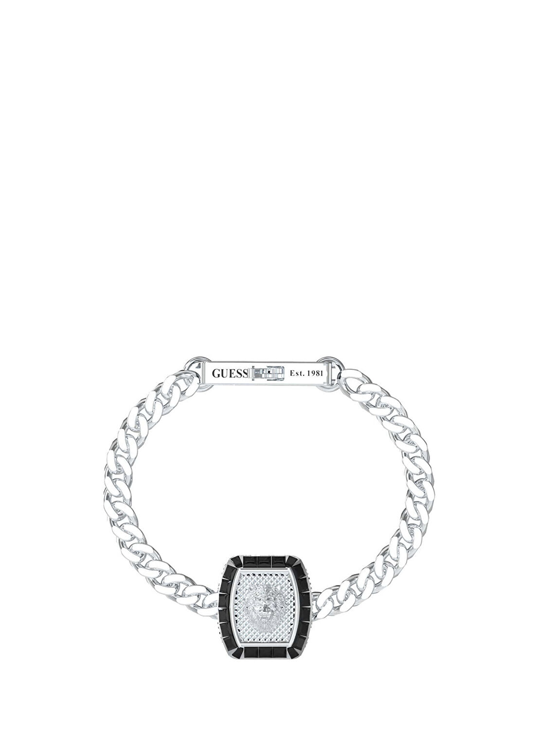 Guess JGUJUMB05009JWSTS Metalik Gri Çelik Erkek Bileklik