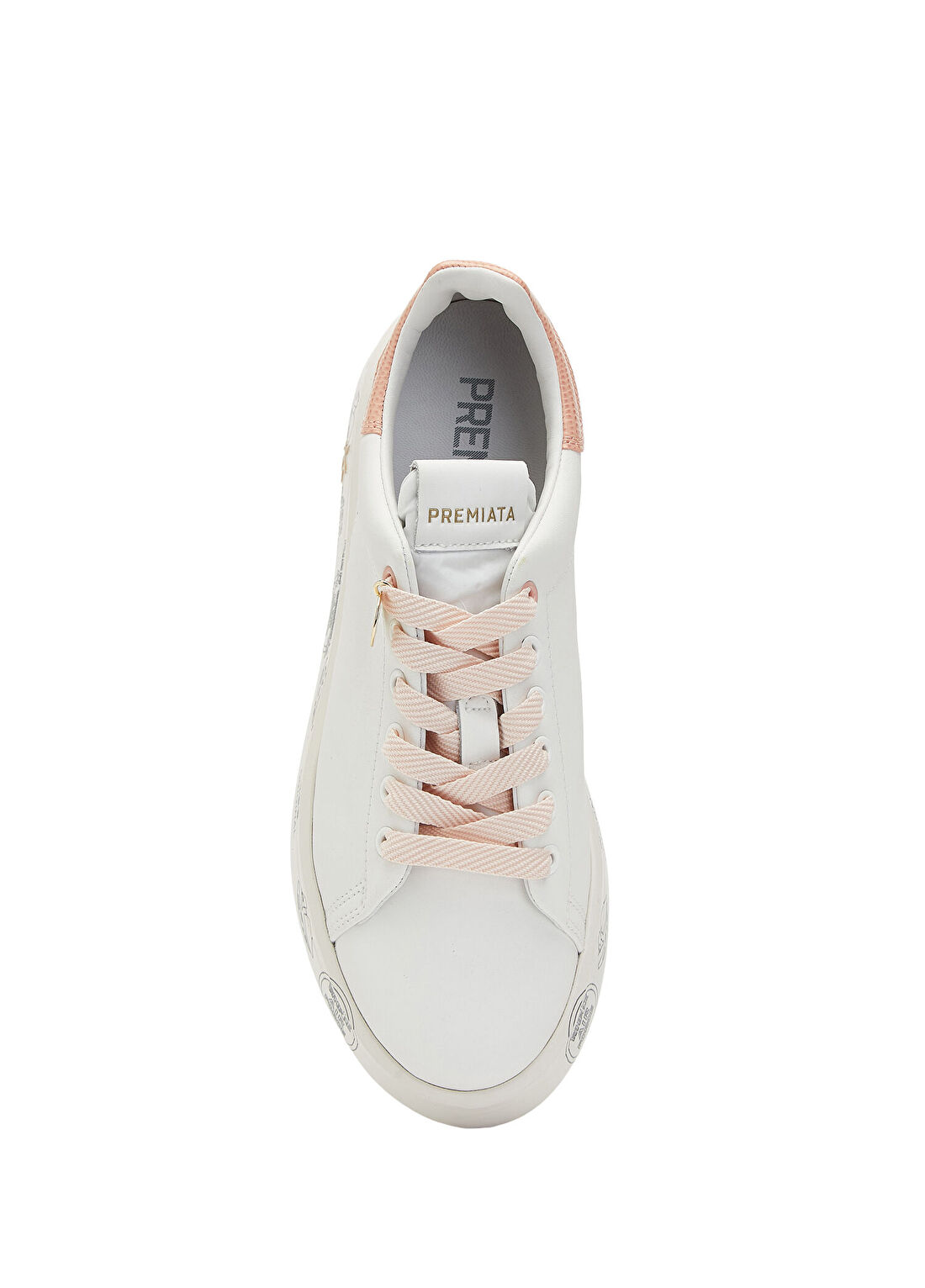 Premiata Belle Beyaz Kadın Deri Sneaker görsel 4