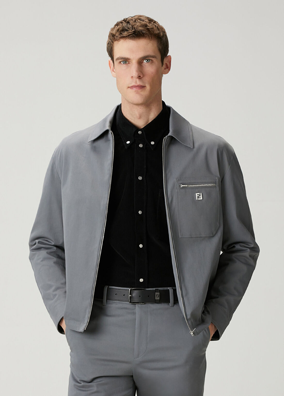 Fendi Gri Ceket