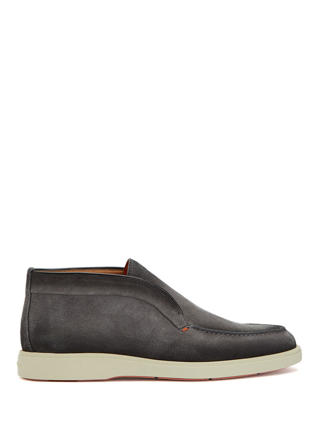 Santoni Detroit Gri Erkek Süet Bot