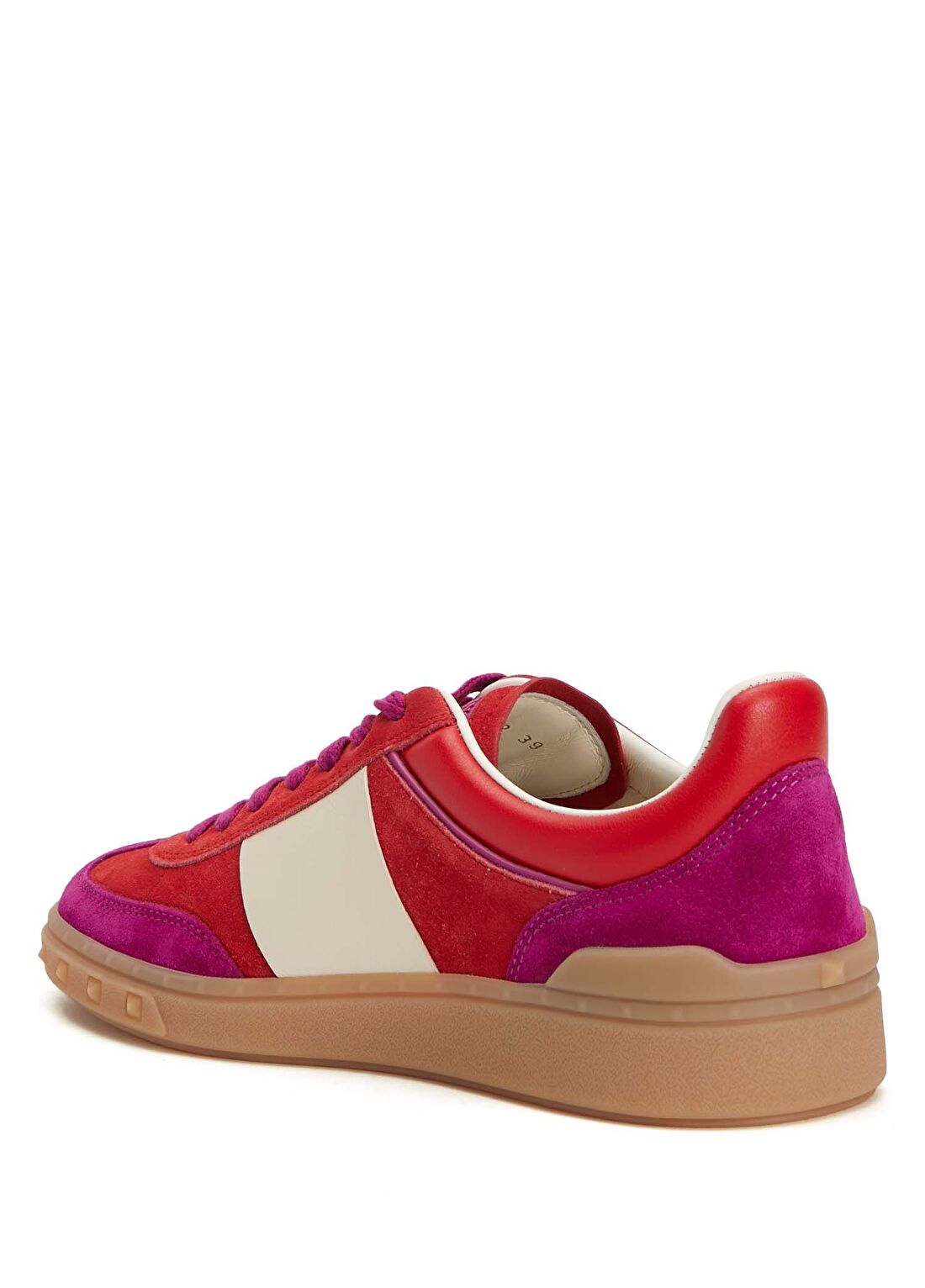 Valentino Garavani Upvillage Haki Kadın Süet Sneaker görsel 3