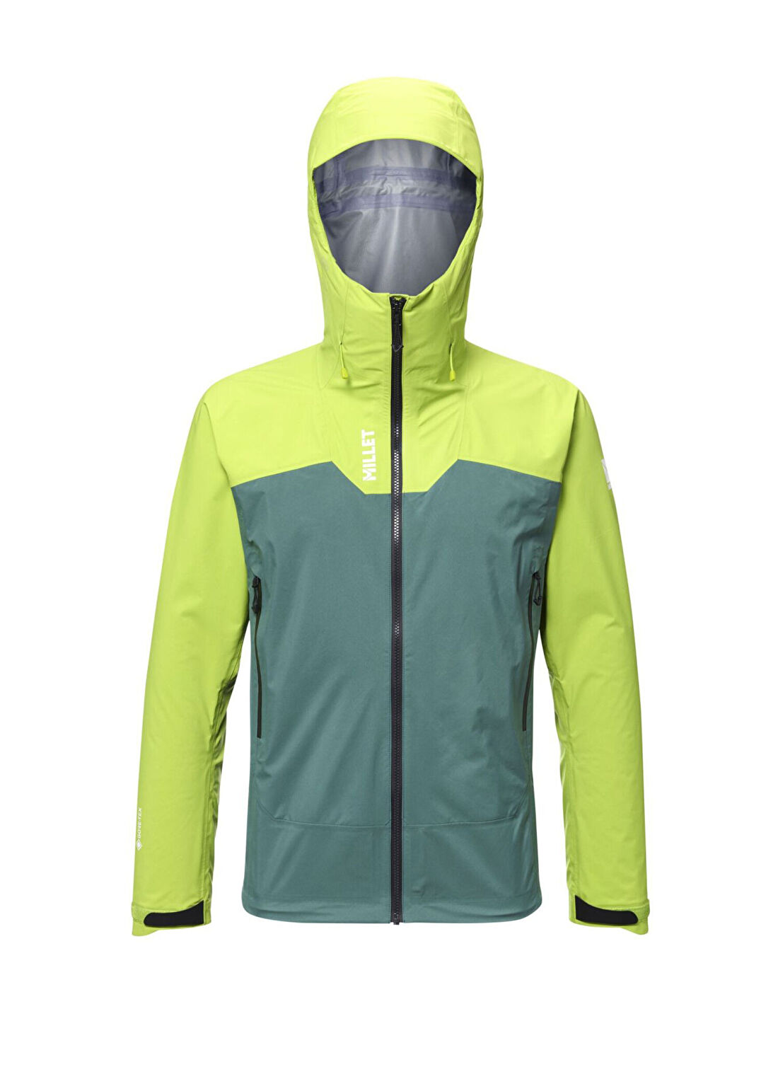 Millet KAMET Yeşil Kapüşonlu Goretex Erkek Spor Ceket MIV10557