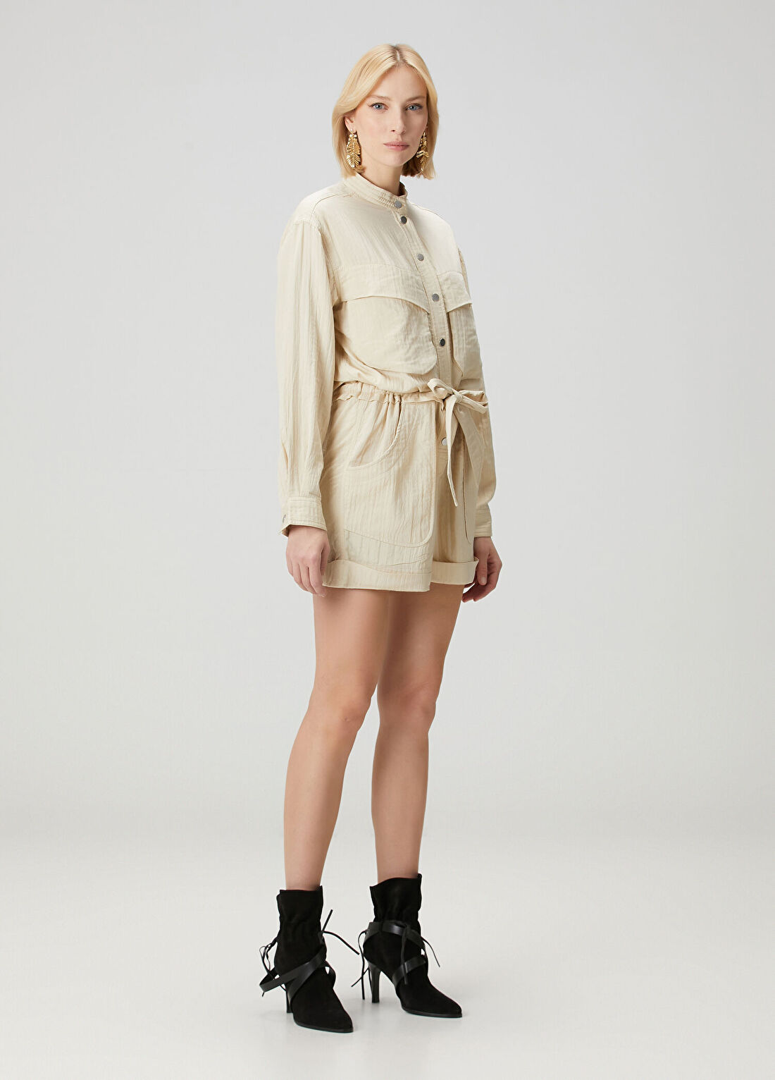 Marant Etoile Betyna Ekru Tulum görsel 3