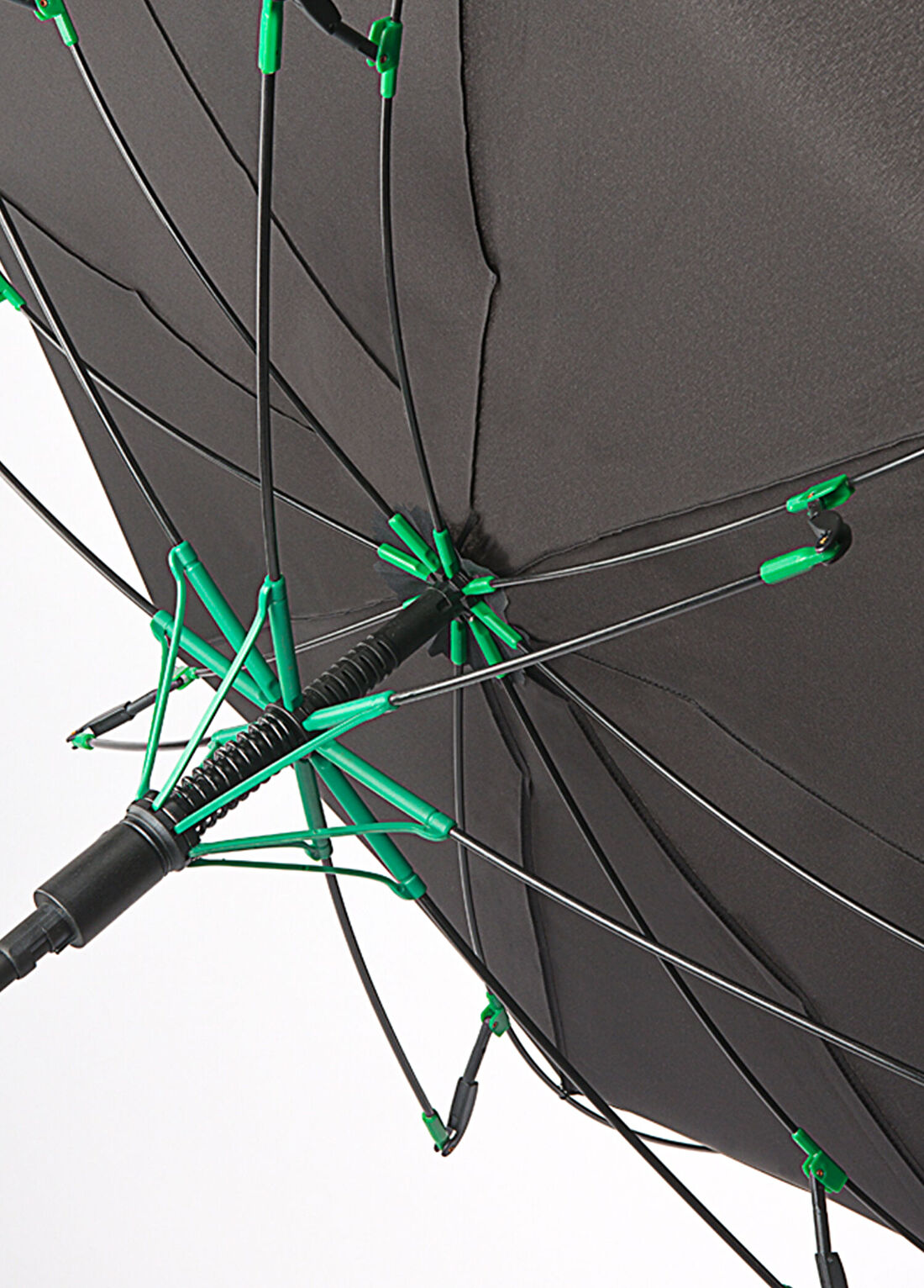 Fulton Typhoon 1 Siyah Unisex Şemsiye görsel 3