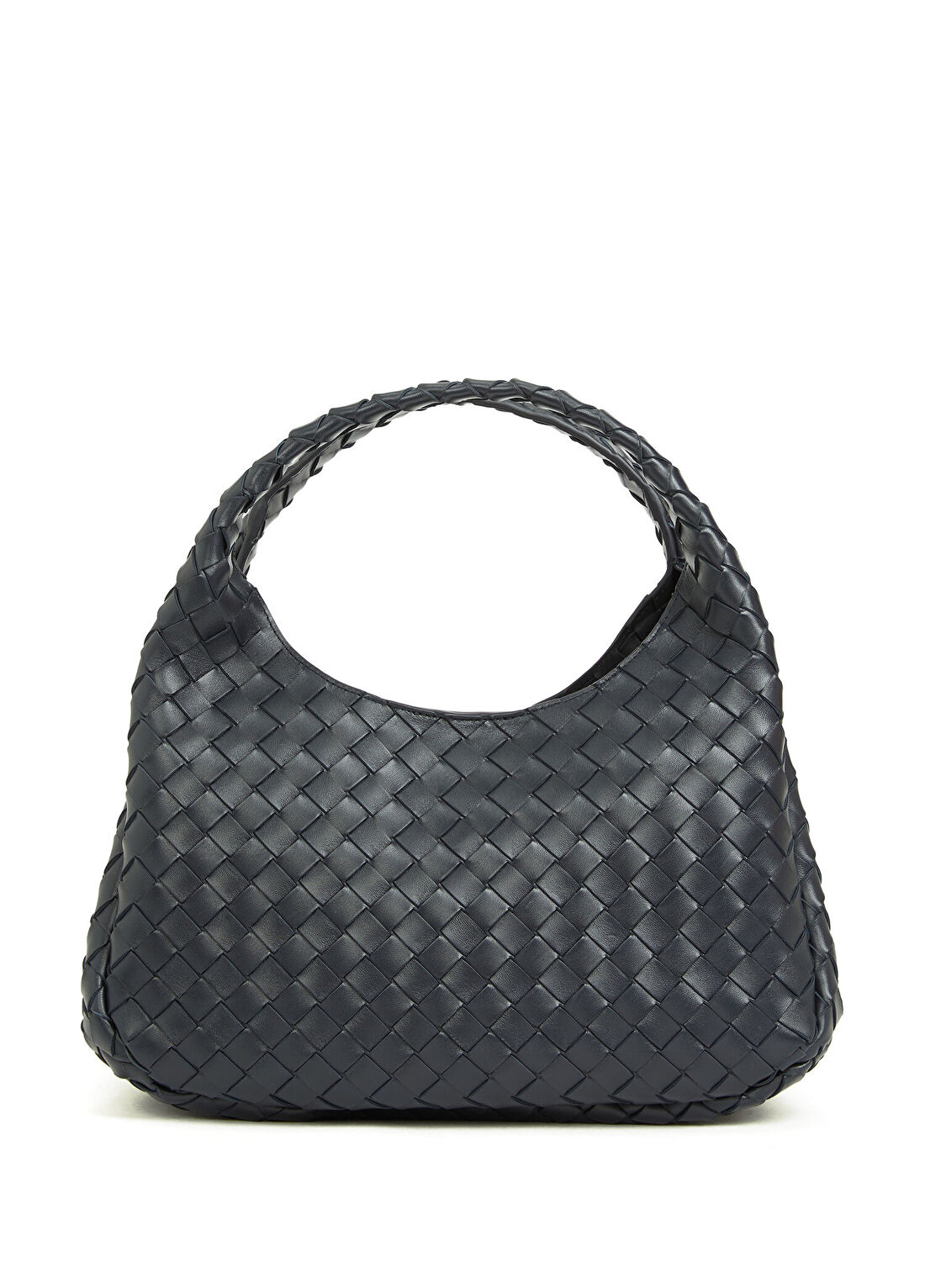 Bottega Veneta Campana Lacivert Kadın Deri Çanta