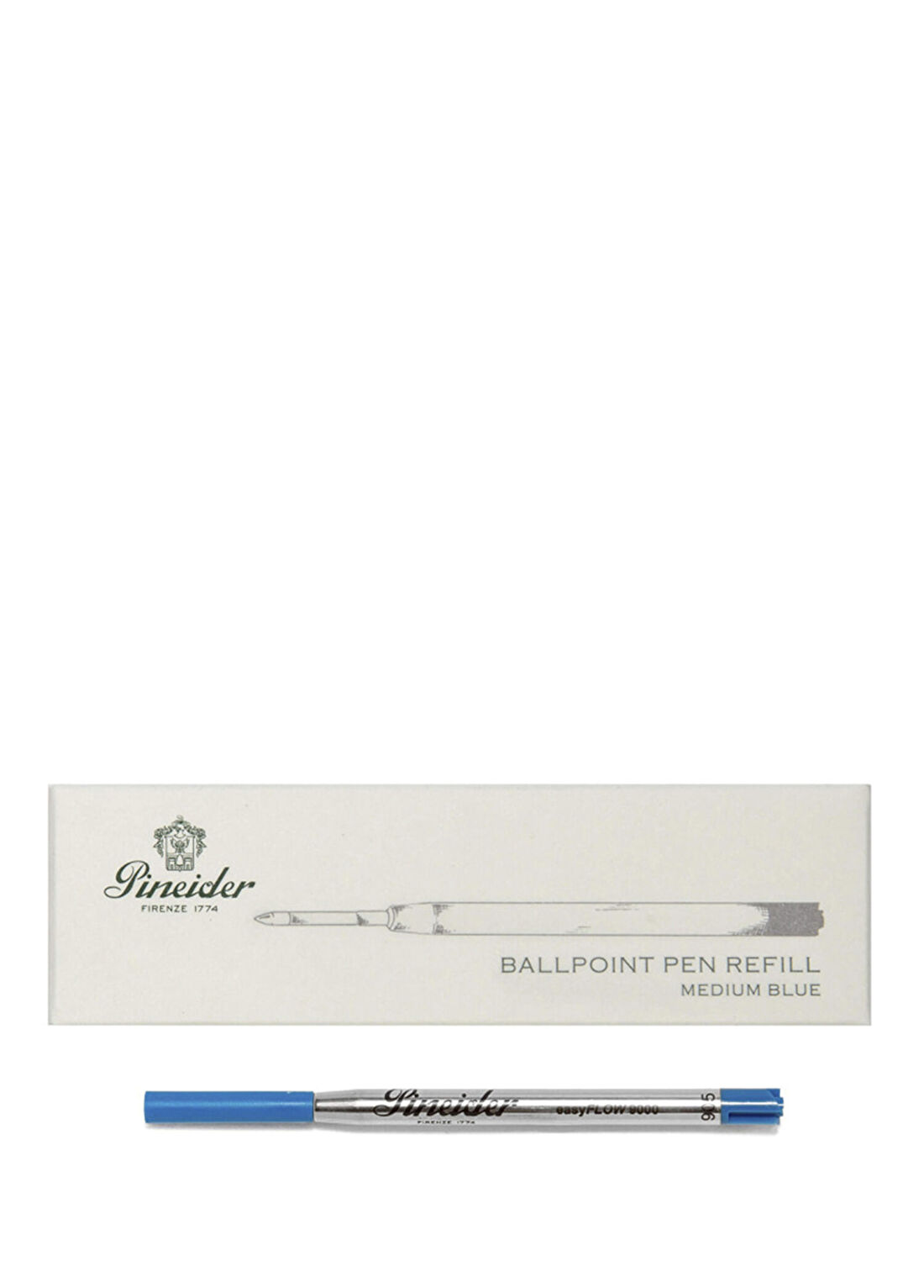 Pineider Ballpoint Mavi Orta Uçlu Yedek