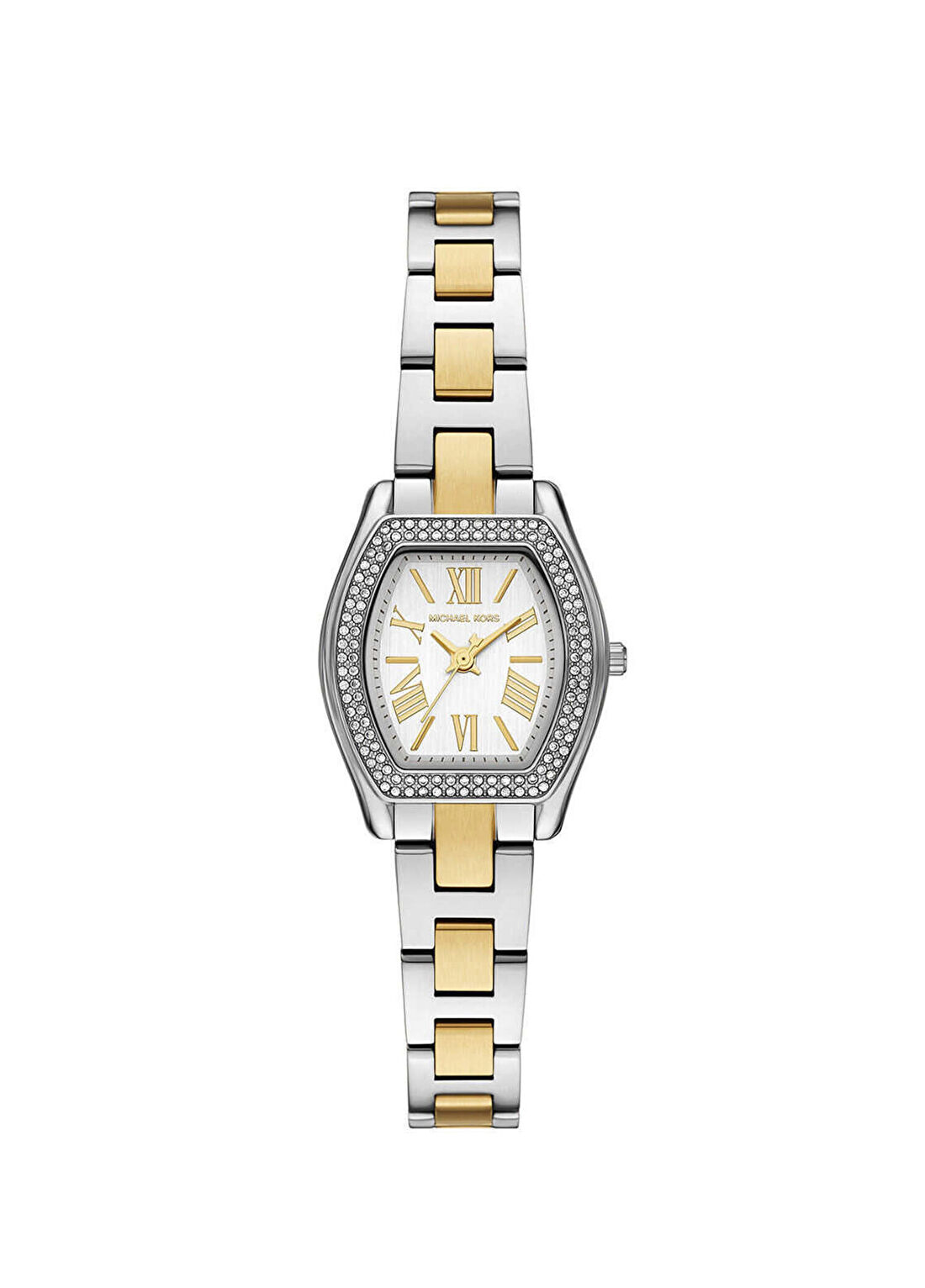 Michael Kors MK7620 Altın Rengi Metalik Gri Çelik Kadın Kol Saati