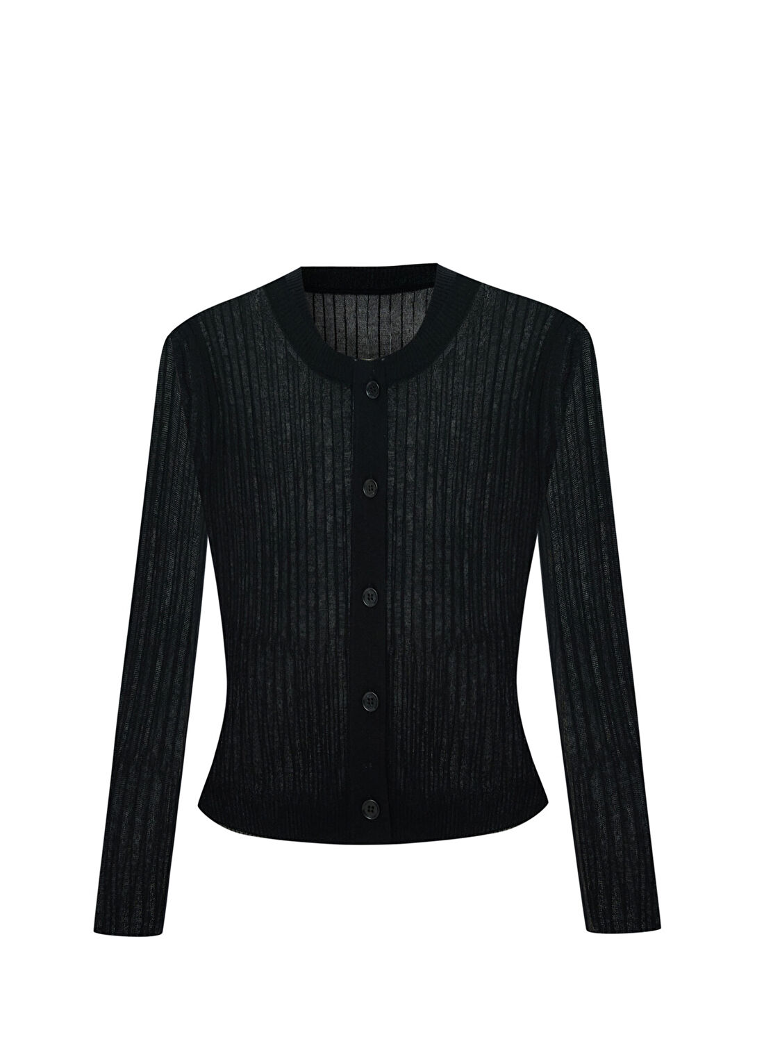 Rawe Jill Cardigan Siyah İpek Kadın Hırka