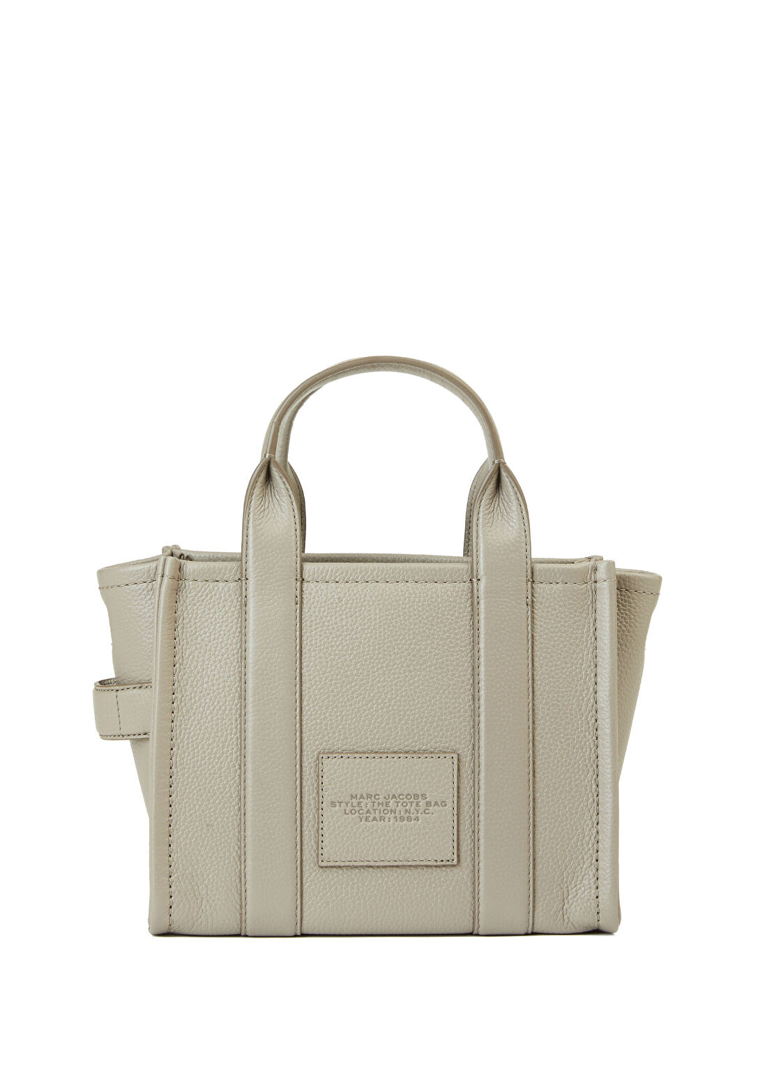 Marc Jacobs Small Vizon Kadın Deri Tote Çanta görsel 4