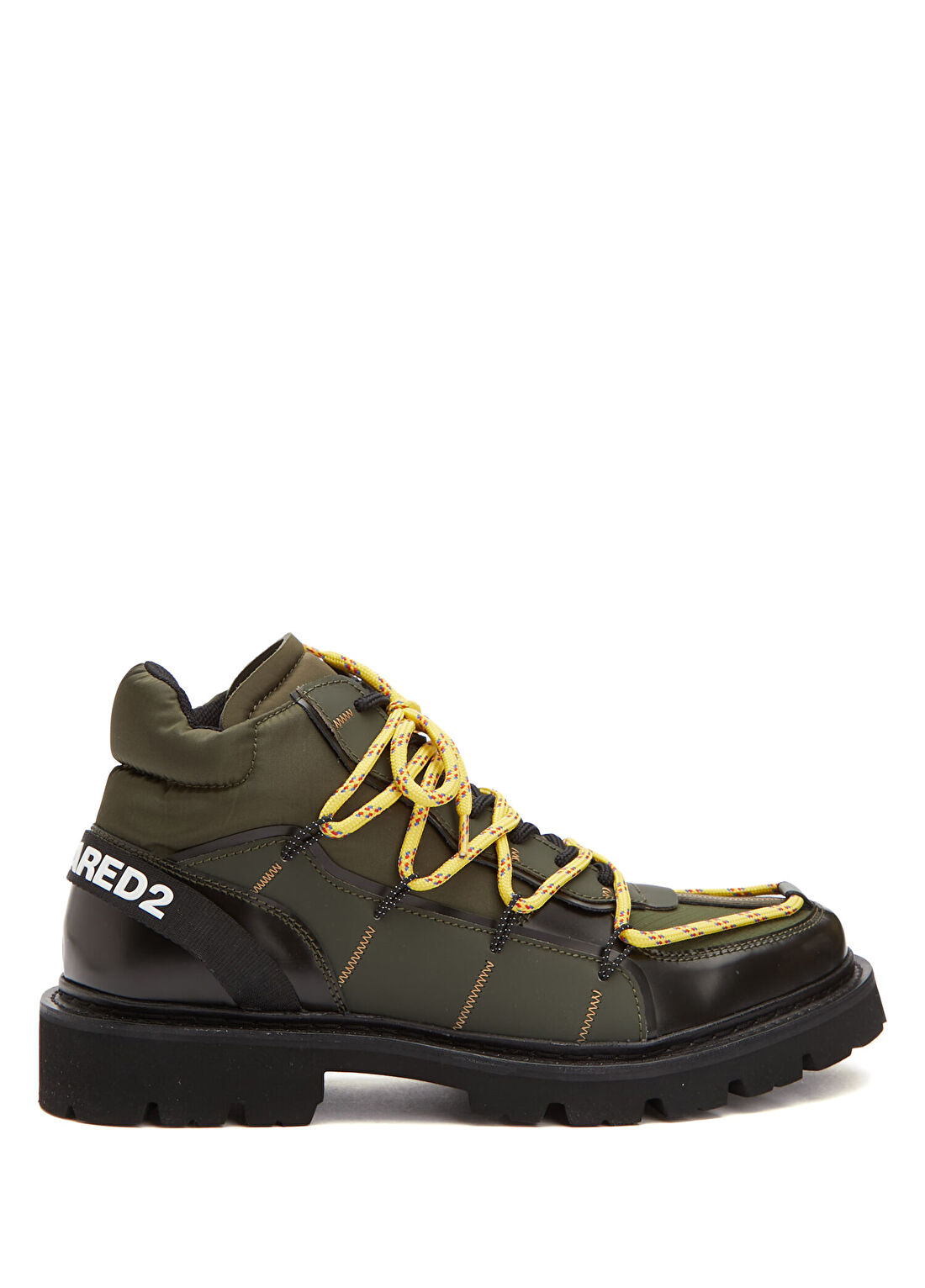 Dsquared2 Skiers Yeşil Erkek Deri Bot