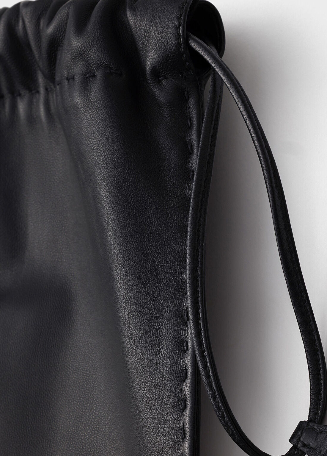 Prada Wish Siyah Napa Deri Kadın El Çantası görsel 4