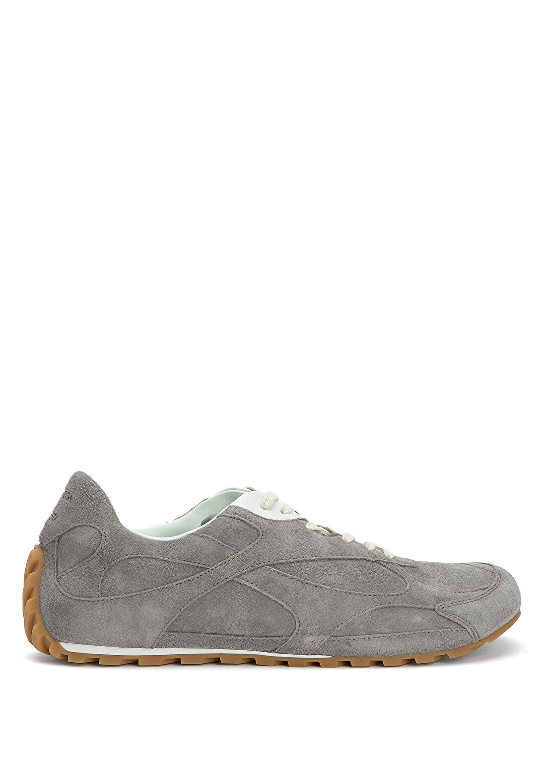 Bottega Veneta Orbit Flash Gri Erkek Süet Sneaker