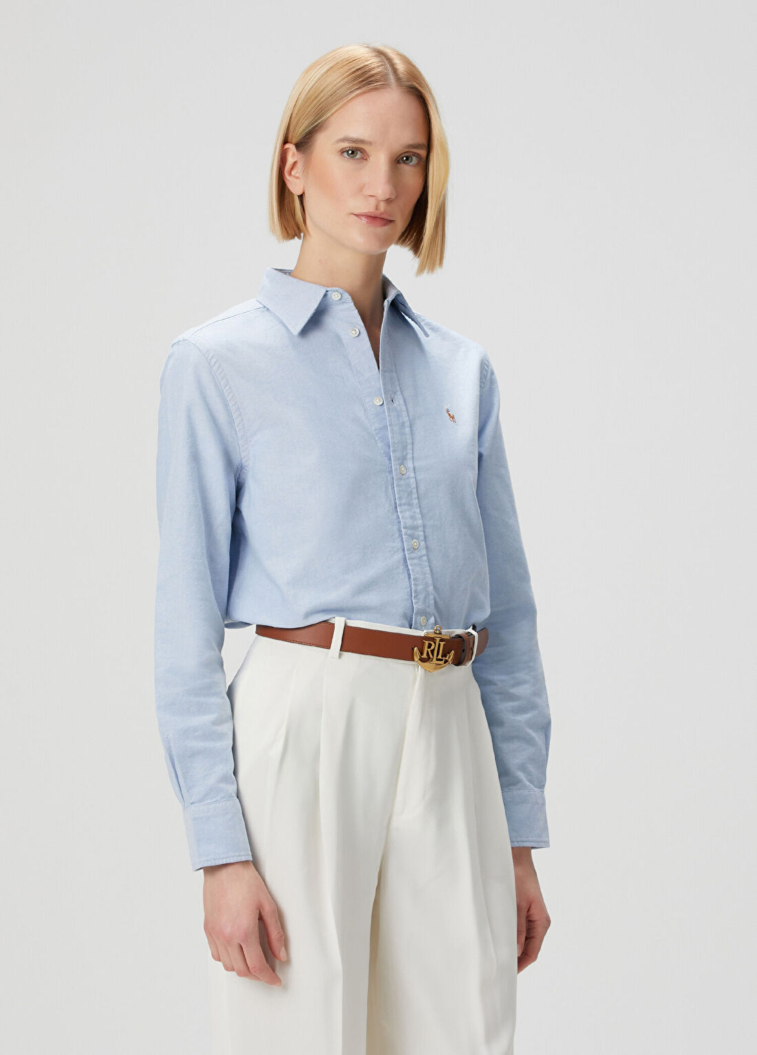 Polo Ralph Lauren Classic Fit Mavi Oxford Gömlek