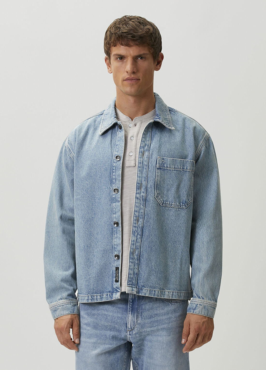 Rag&Bone Astor Mavi Denim Ceket
