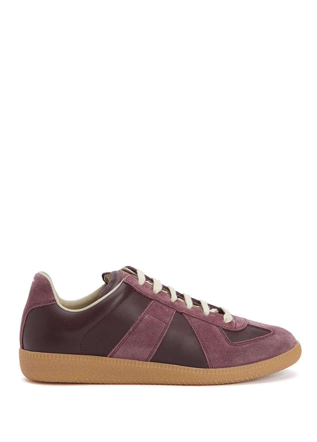 Maison Margiela Replica Bordo Kadın Deri Sneaker