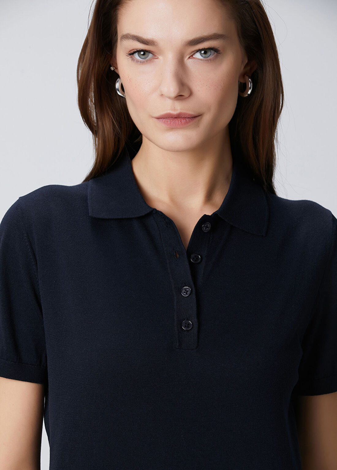 Beymen Collection Lacivert Kısa Kol Polo Triko görsel 2