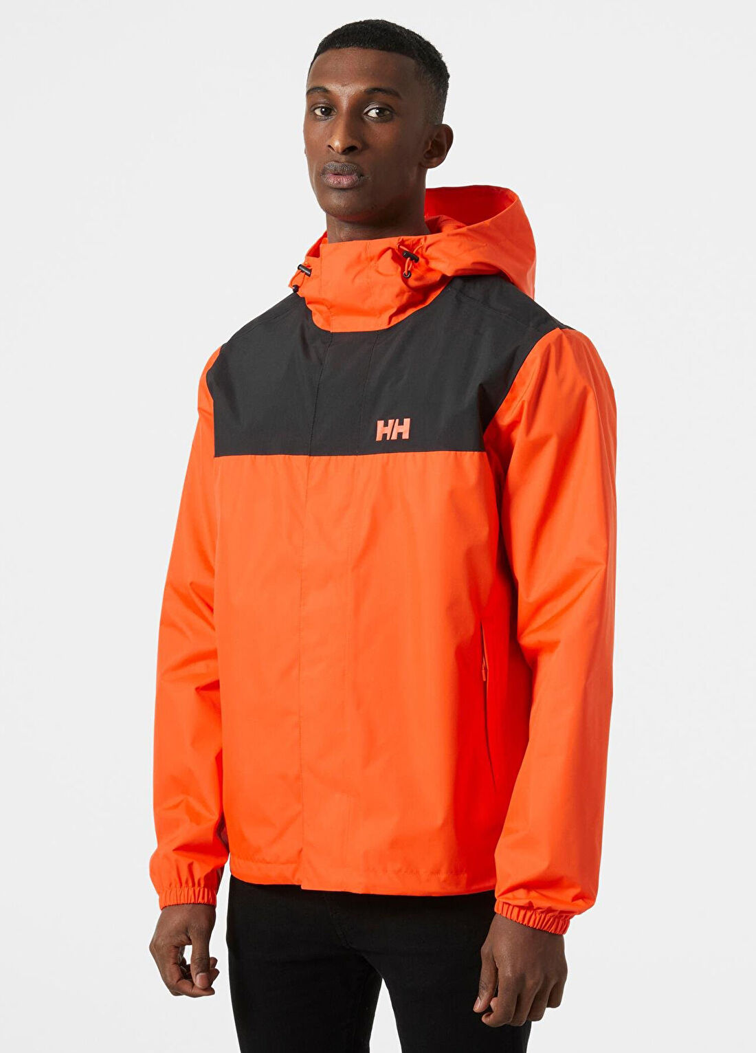 Helly Hansen Vancouver Flame Kapüşonlu Erkek Yağmurluk Mont görsel 2