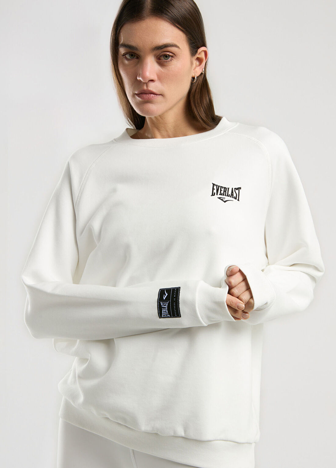 Everlast Ever Essentials Beyaz Kadın Sweatshirt görsel 2